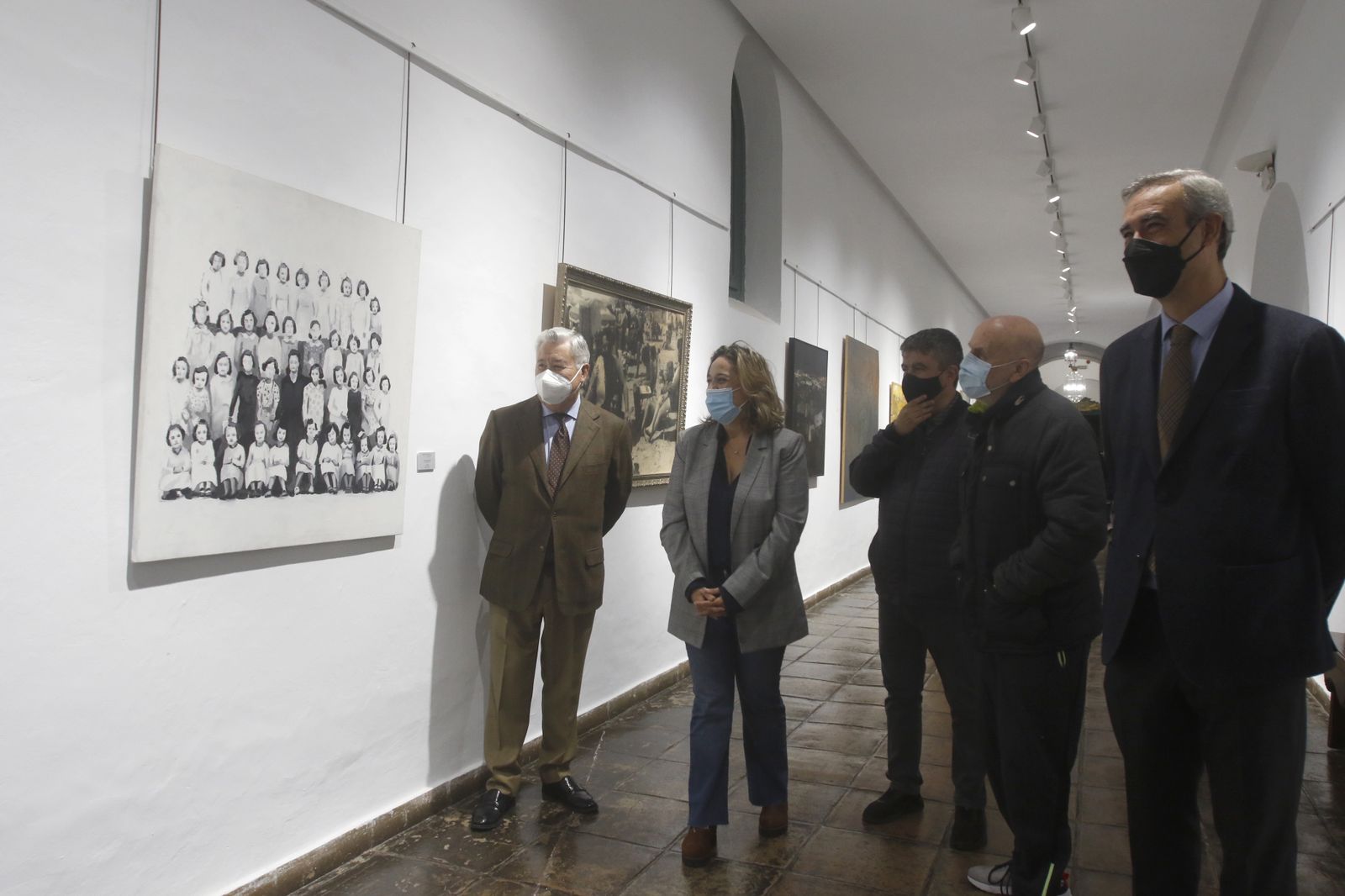 Inauguración de la exposición '04,05,06' de los residentes de la Fundación Antonio Gala, en imágenes