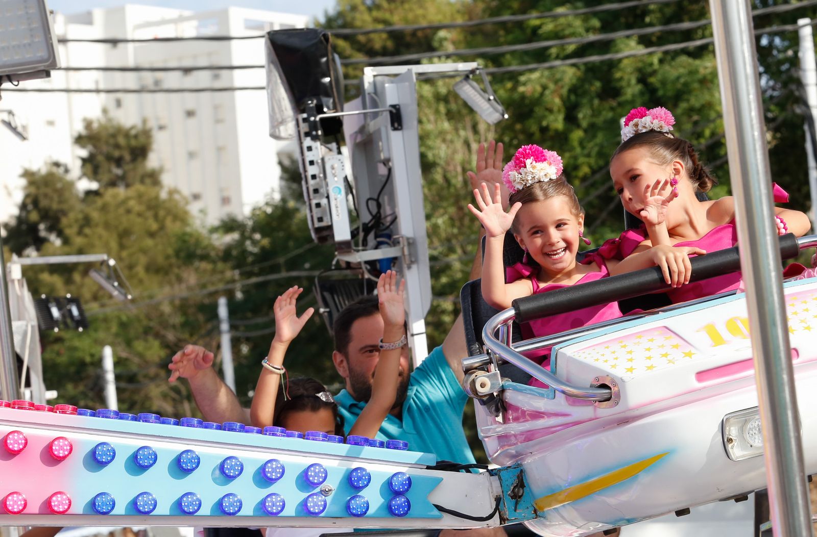 Ambiente en el miércoles festivo de la Feria Real de Algeciras