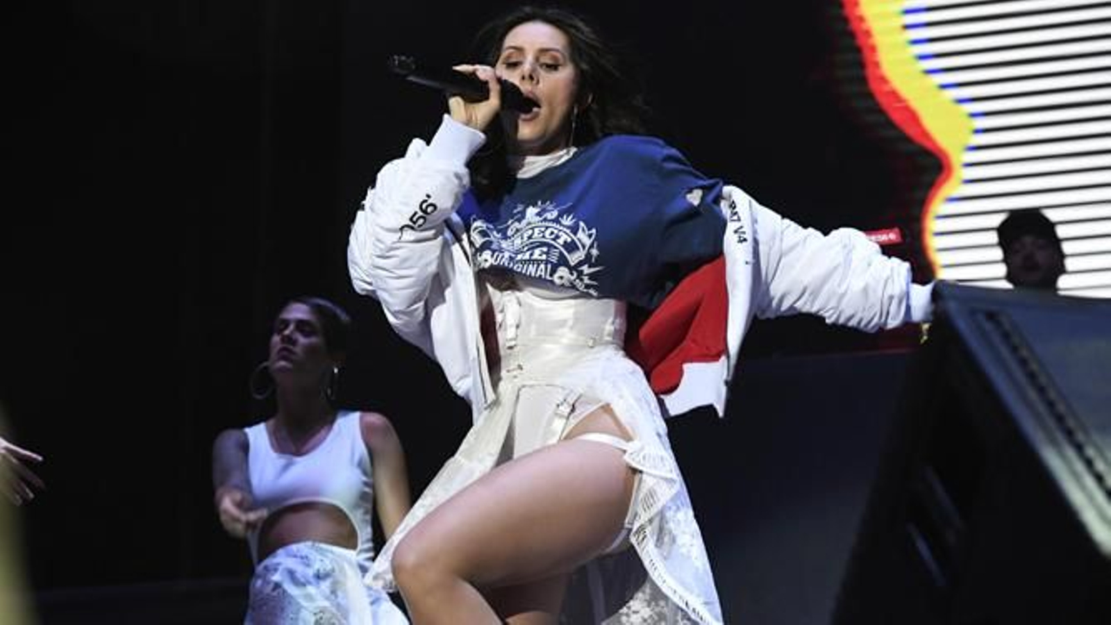 Mala Rodríguez, durante una actuación el pasado año en Cádiz.