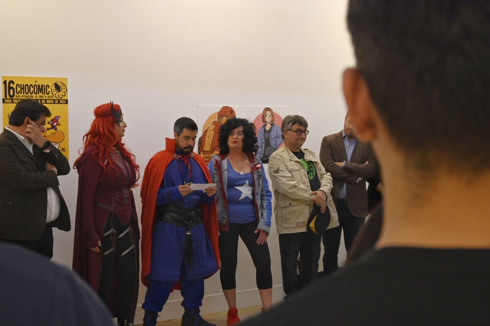 Imágenes de la inauguración del 16º Salón Internacional del Comic de Huelva