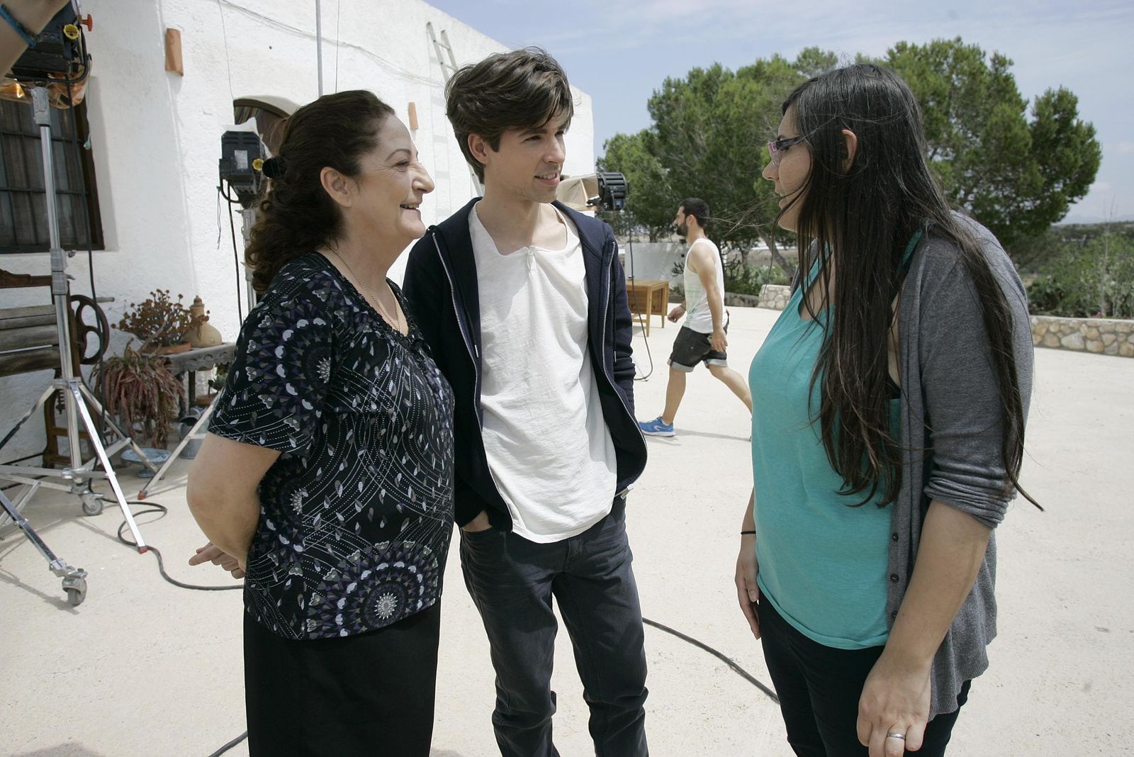 Rosario Pardo, Samuel Galiardo e Irene Garcés en Fernán Pérez.