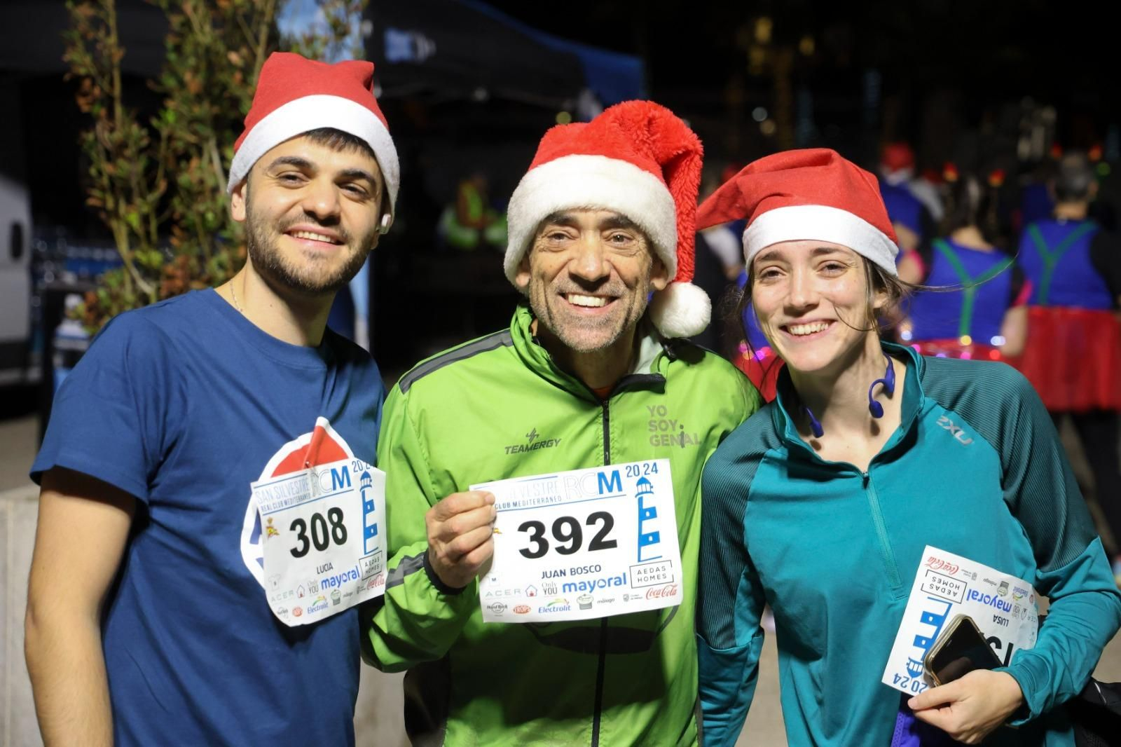 Las fotos de la San Silvestre del Real Club Mediterráneo en Málaga