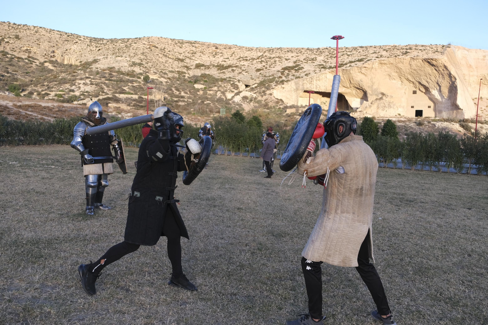 Fotogalería de los combates medievales en Almería