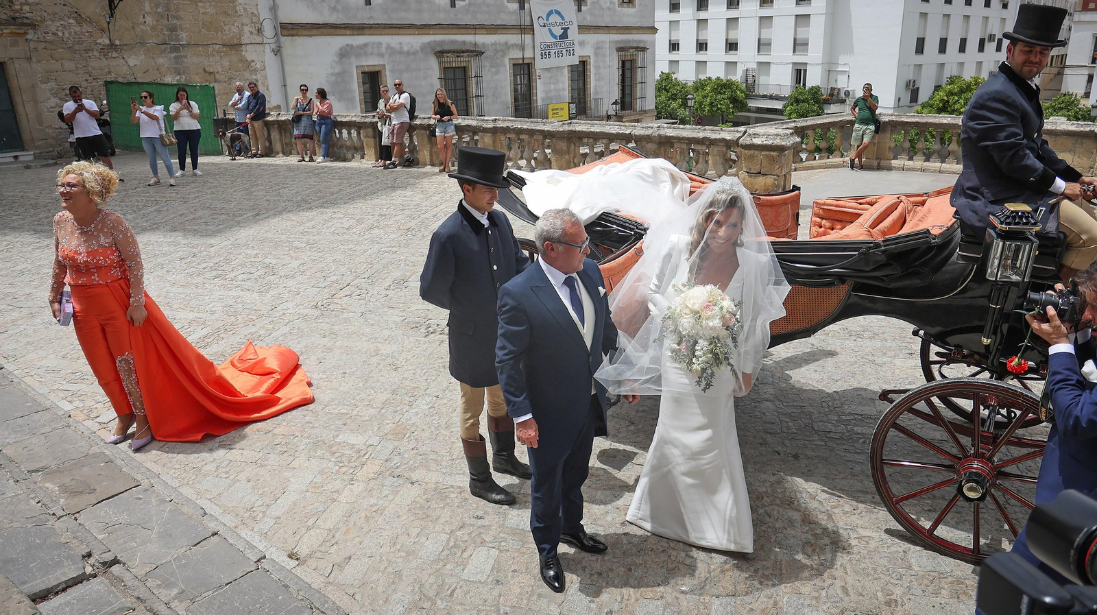 Boda de Laura Gallego en la catedral de Jerez