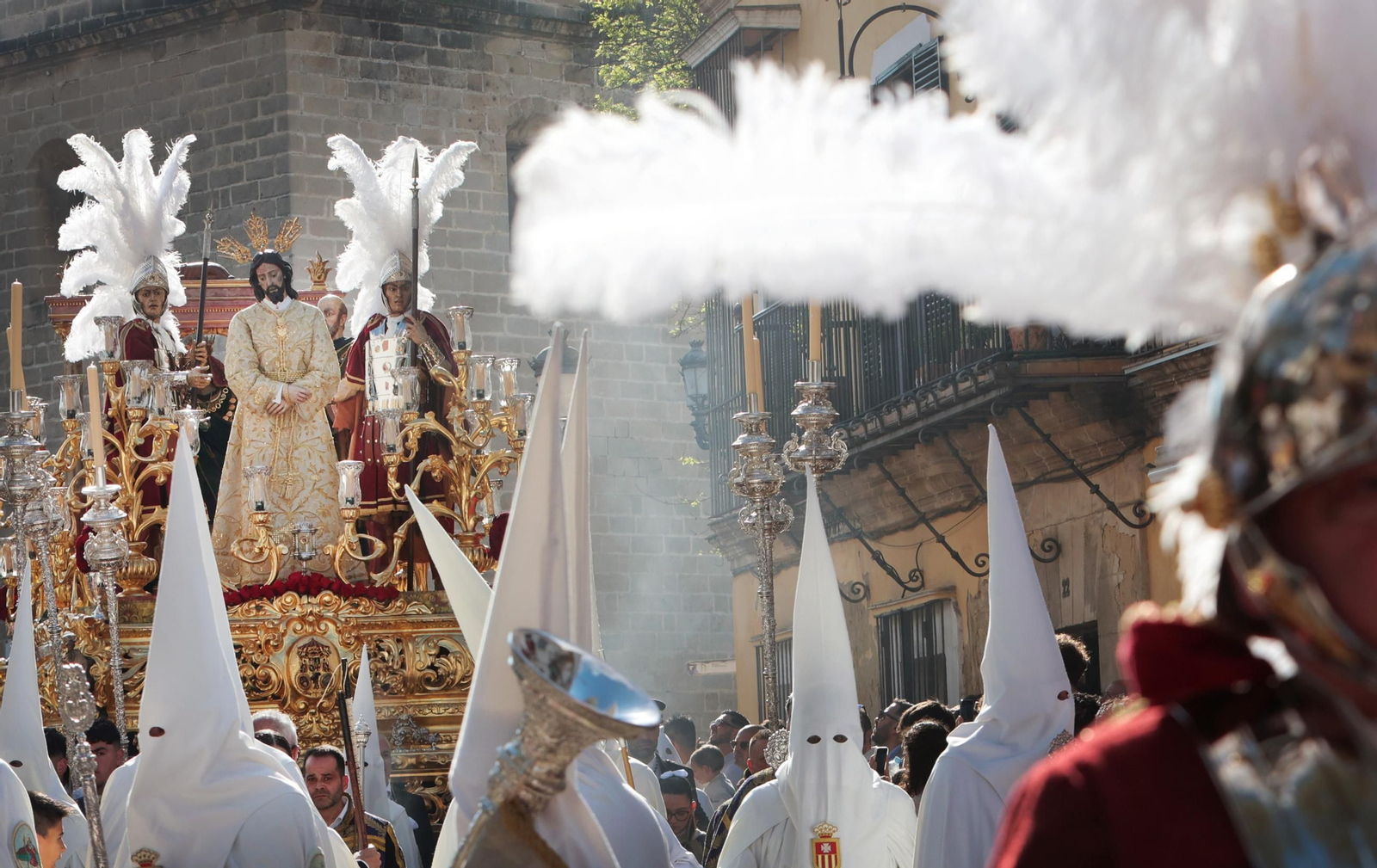 La Hermandad del Transporte en imágenes el Domingo de Ramos del 2025 en Jerez