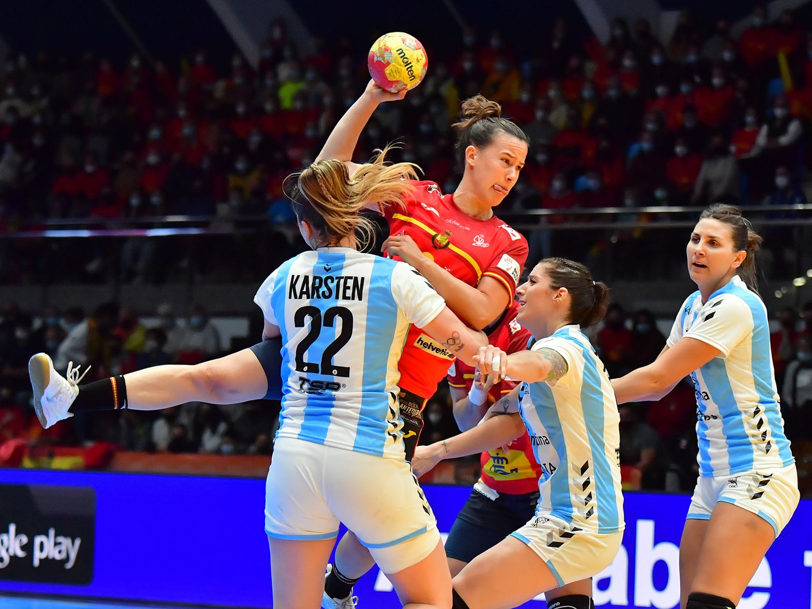 El debut de Sole López en el Mundial de España con las Guerreras, en fotos