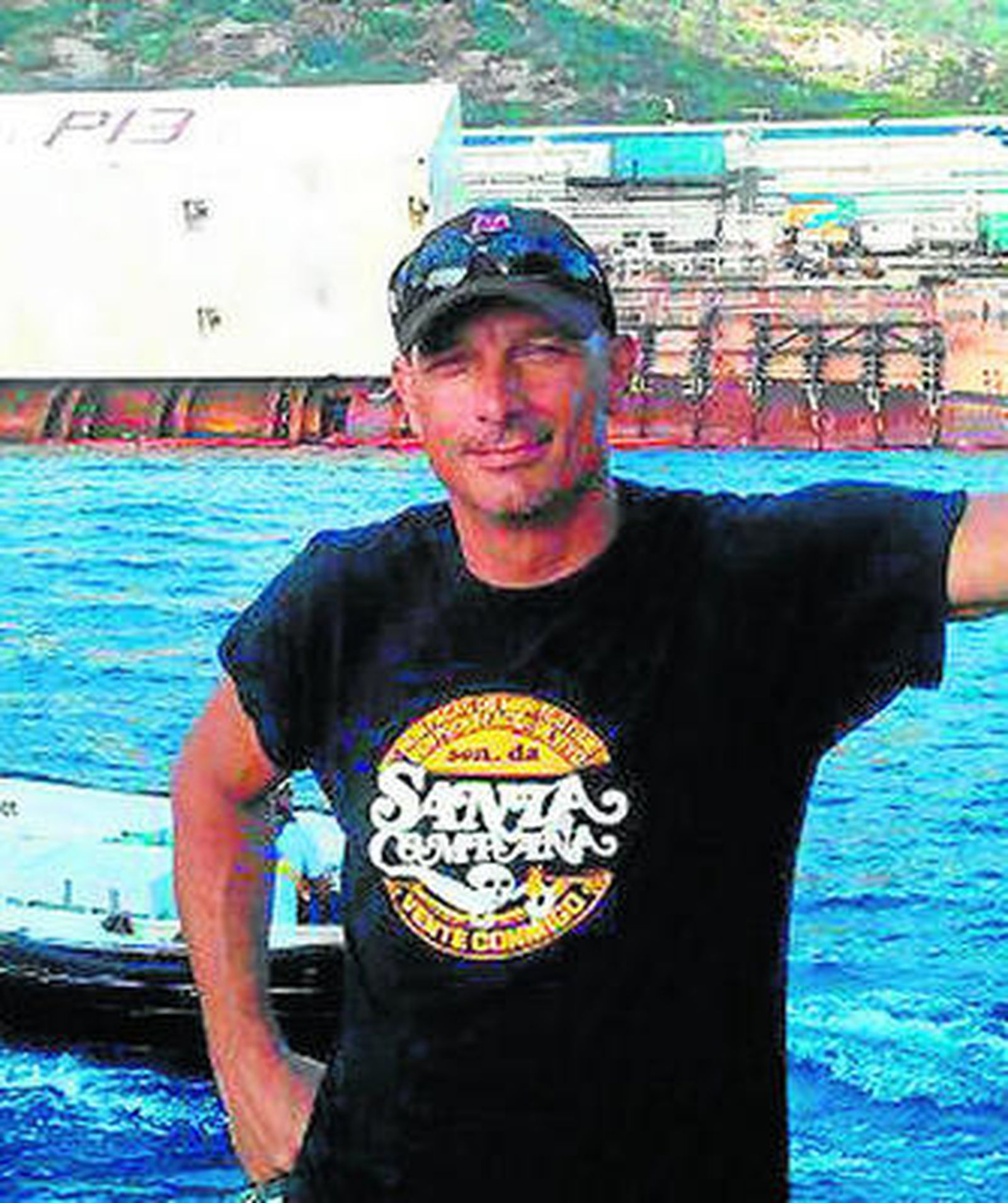 El buzo fallecido, Israel Franco.