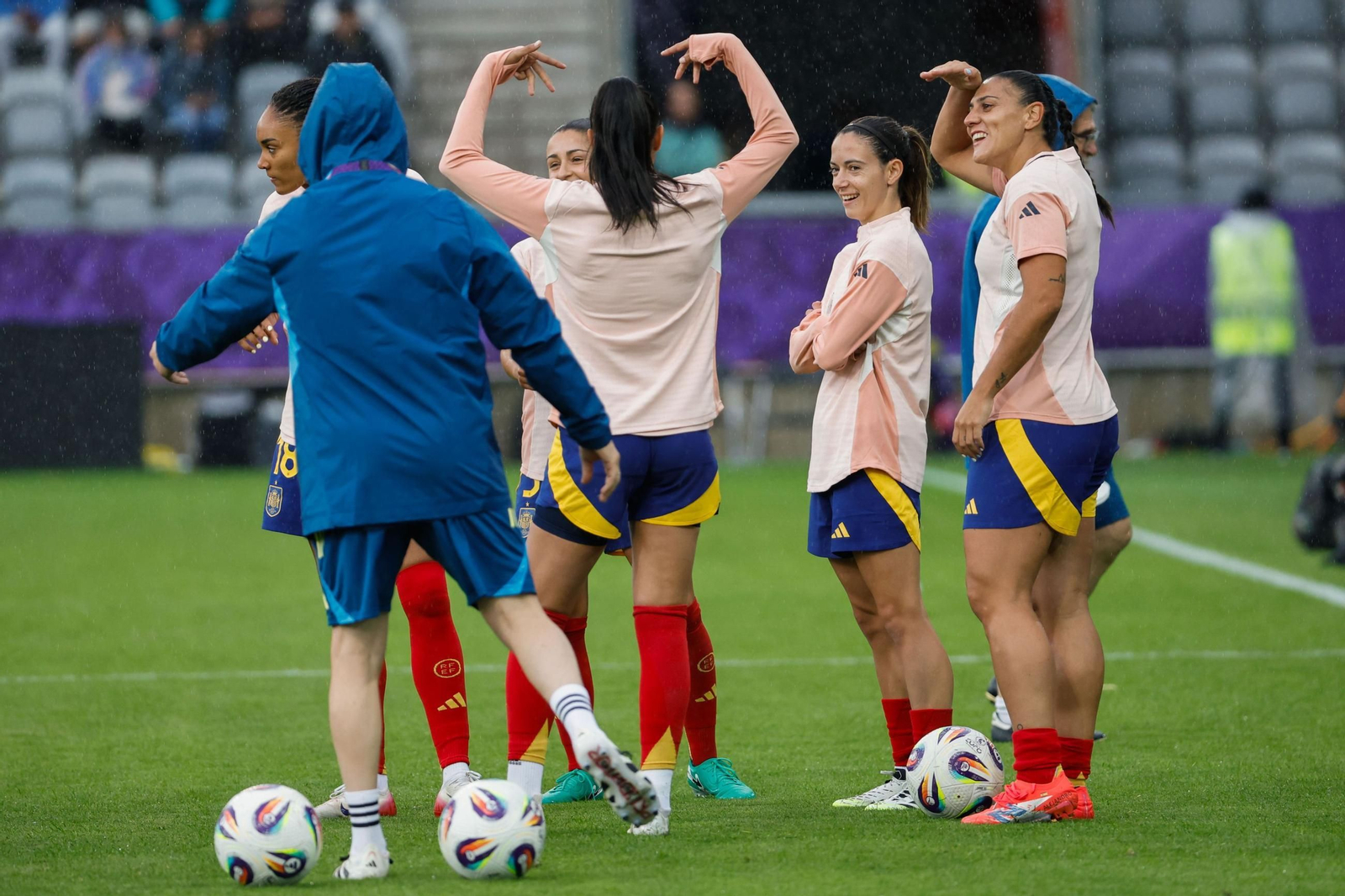 Las fotos de la goleada de España sobre Bélgica en la Eurocopa femenina