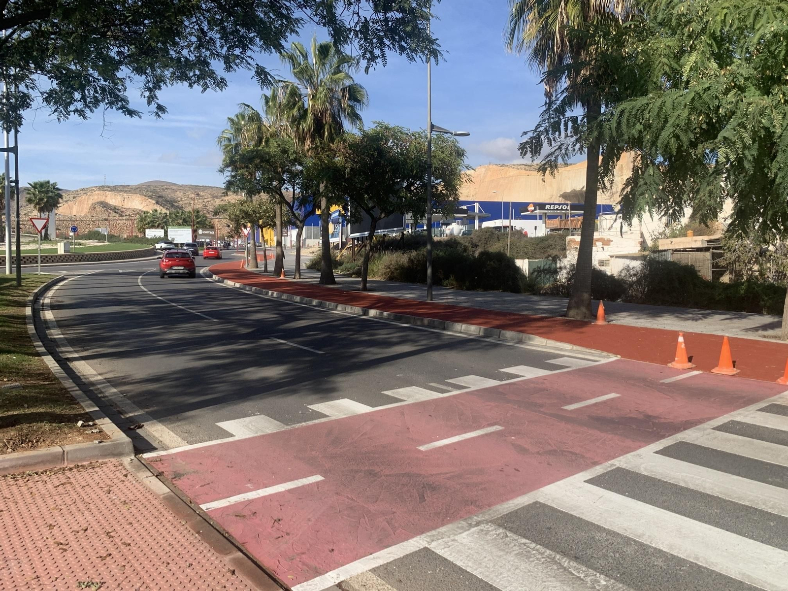 El Ayuntamiento ha prolongado el carril bici