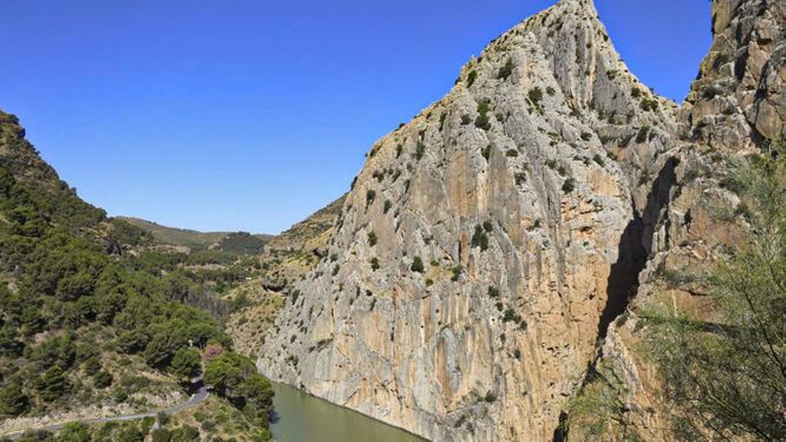 Vistas de parte del Caminito del Rey en Málaga. Vistas de parte del Caminito del Rey en Málaga.