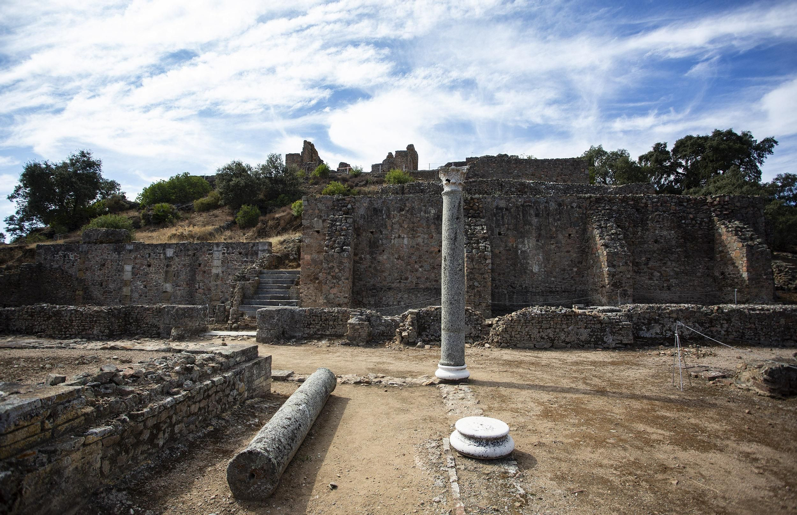 Las espectaculares fotos del yacimiento romano de Munigua