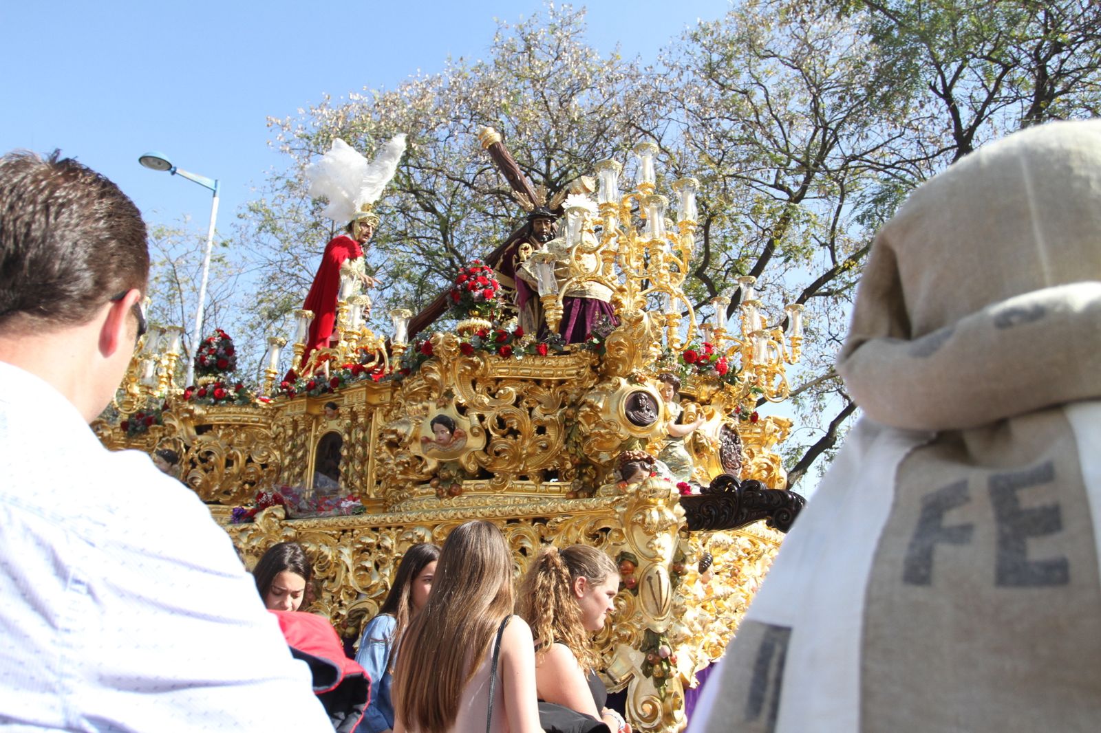 Imágenes de las Tres Caídas. Lunes Santo.