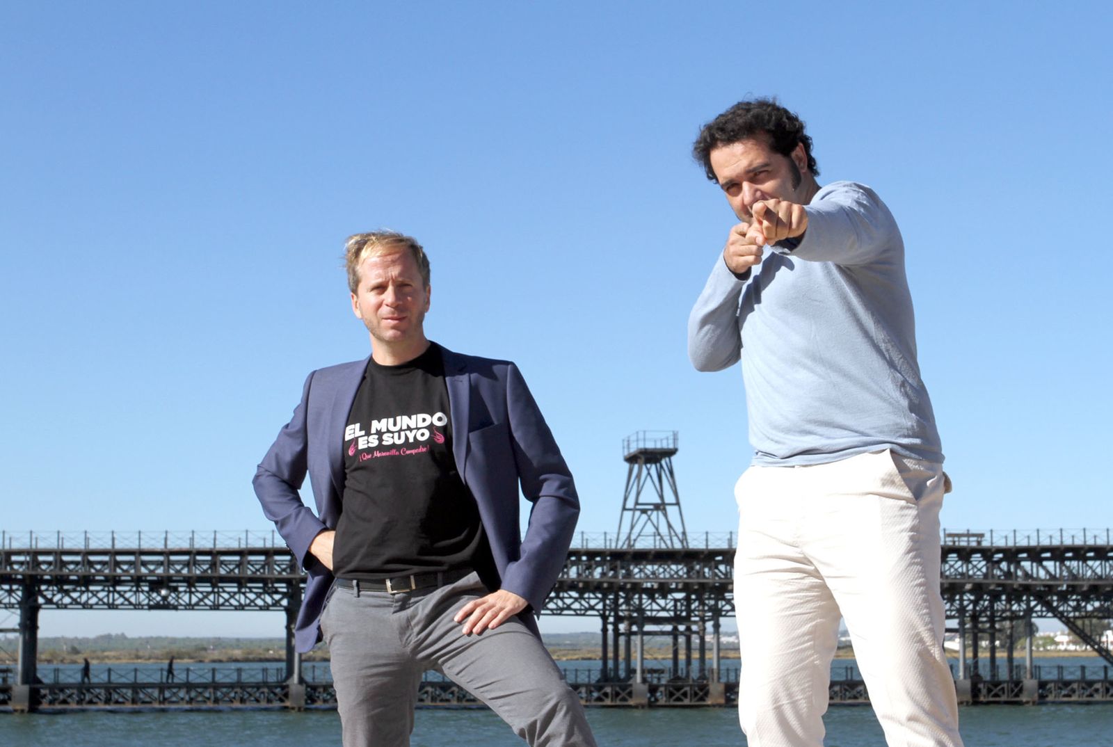 Alfonso Sánchez y Alberto López Premio Luz del Festival de Cine Iberoamericano de Huelva