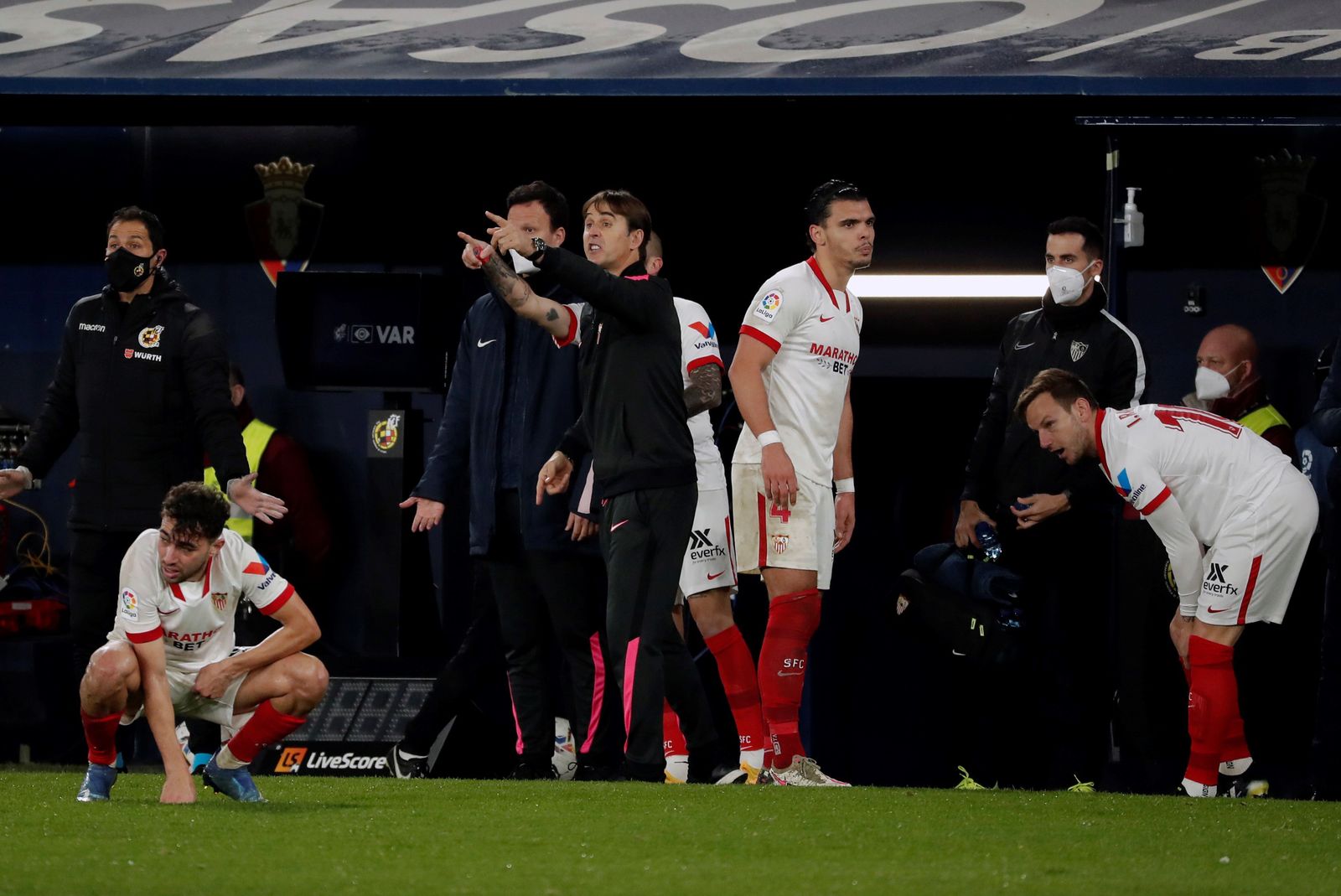 Las fotos del Osasuna-Sevilla