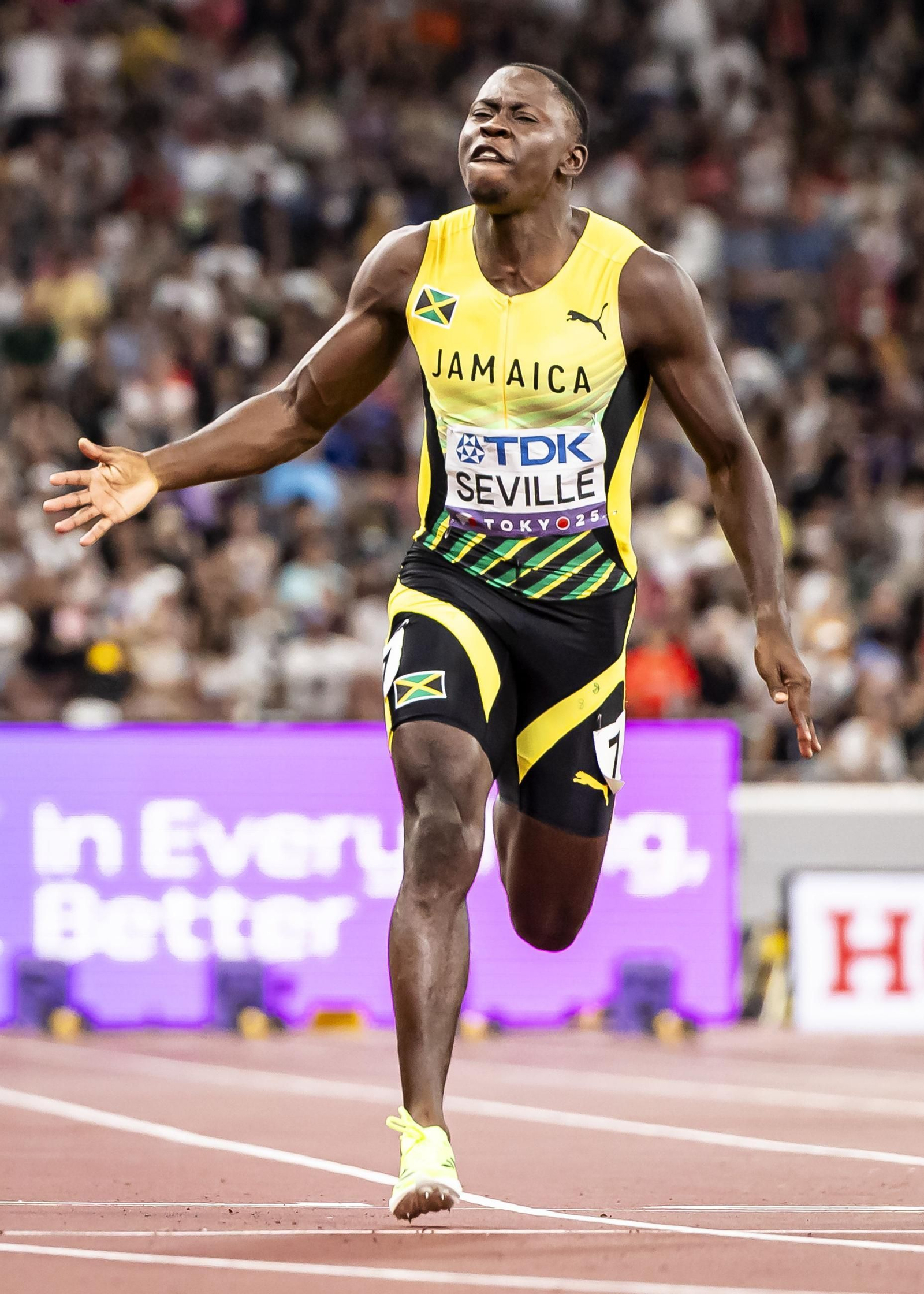 Las mejores imágenes del triunfo de Seville en 100 metros y del resto del Mundial de atletismo