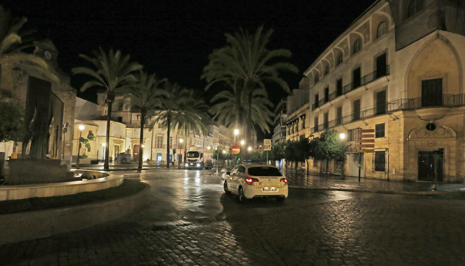 Coronavirus:Toque de queda en Jerez