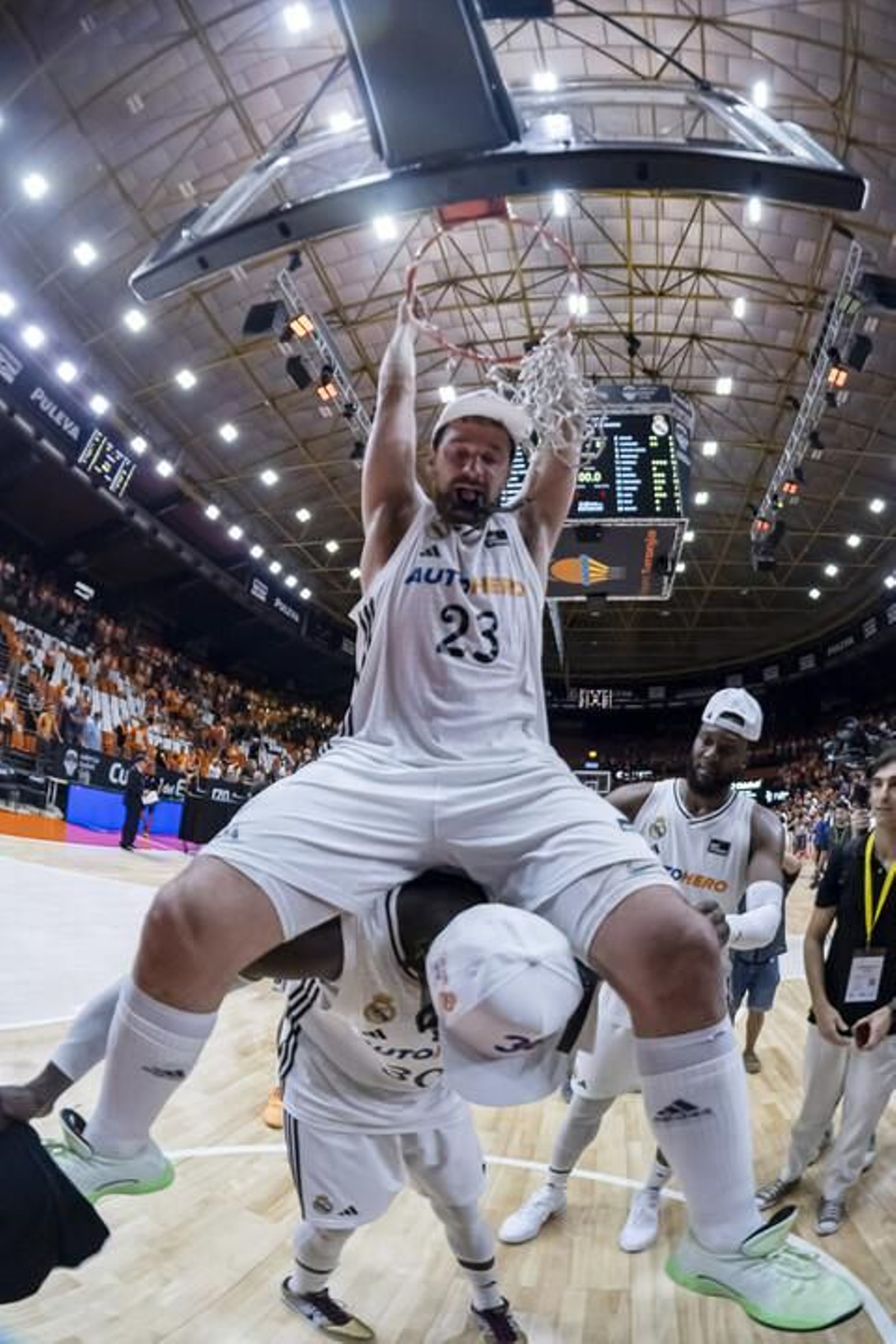 Las fotos del título del Real Madrid en baloncesto