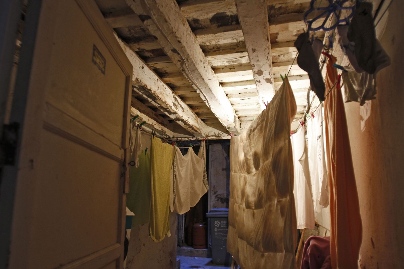 Imagen de una infravivienda de hace una década.