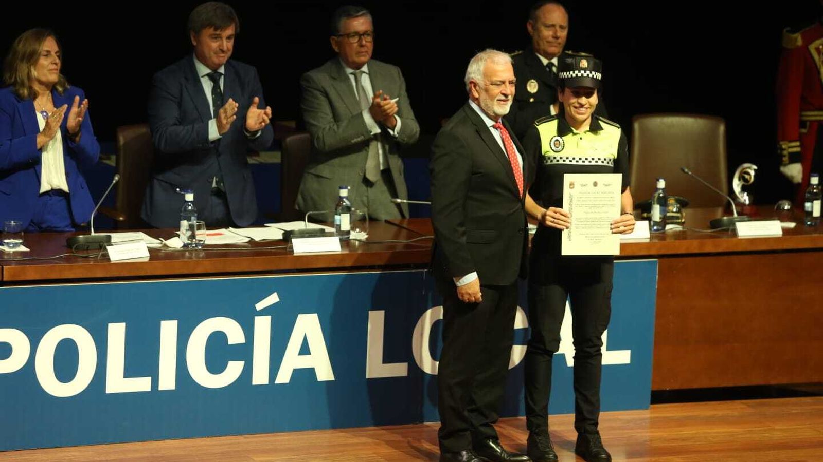 Actos de reconocimiento en el día del patrón de la Policía Local