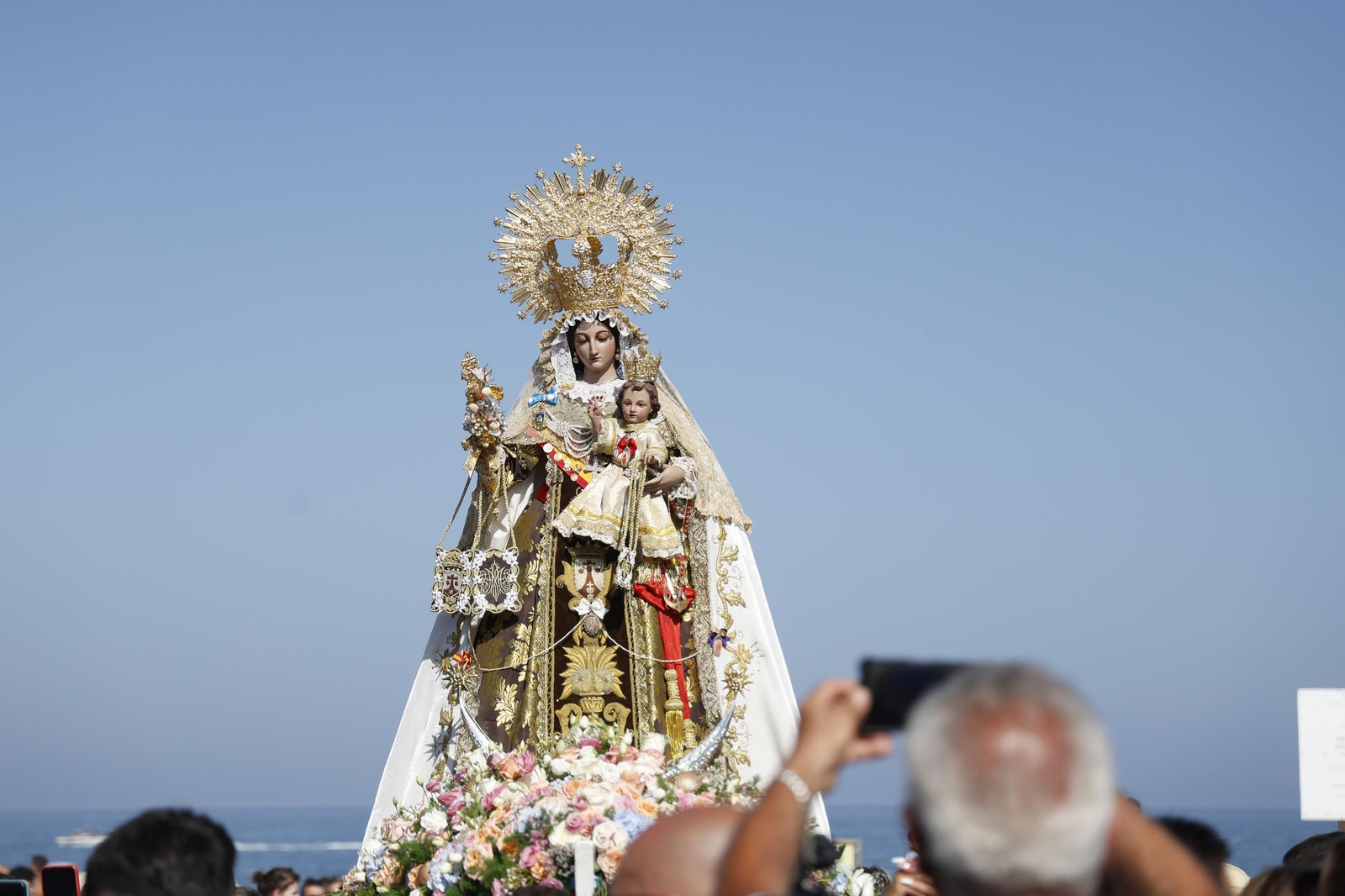 Fotos de la procesión de la Virgen del Carmen en La Línea