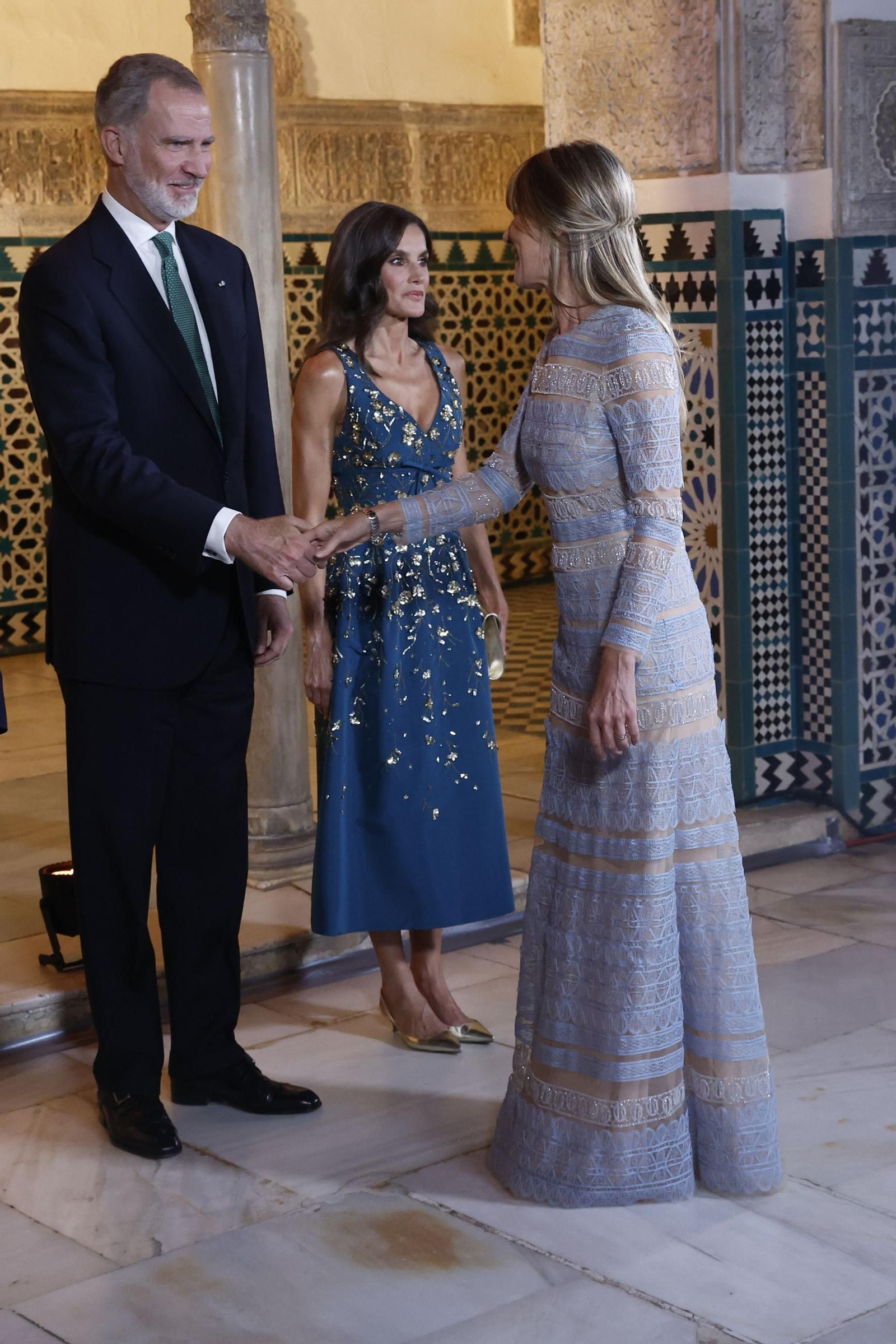 Las fotos de la cena de gala dada por los Reyes previa a la cumbre de la ONU en Sevilla