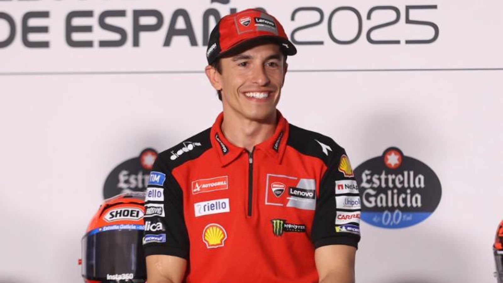 Marc Márquez, en rueda de prensa