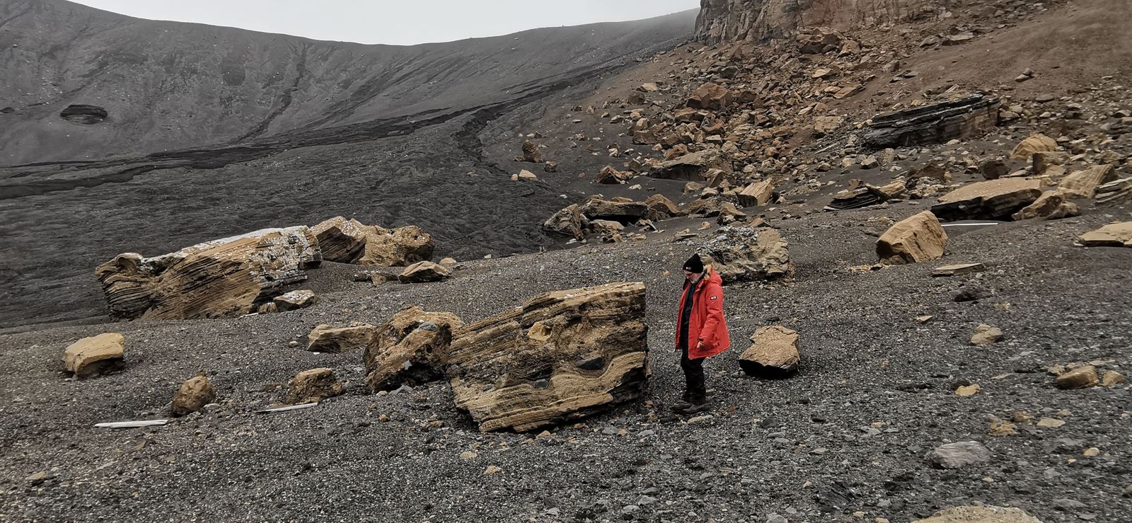 Investigadores de la Universidad de Jaén (UJA) en la Antártida.