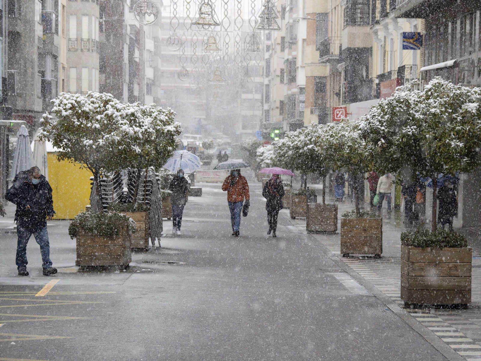 Las imágenes blancas que ha dejado la nieve en toda España