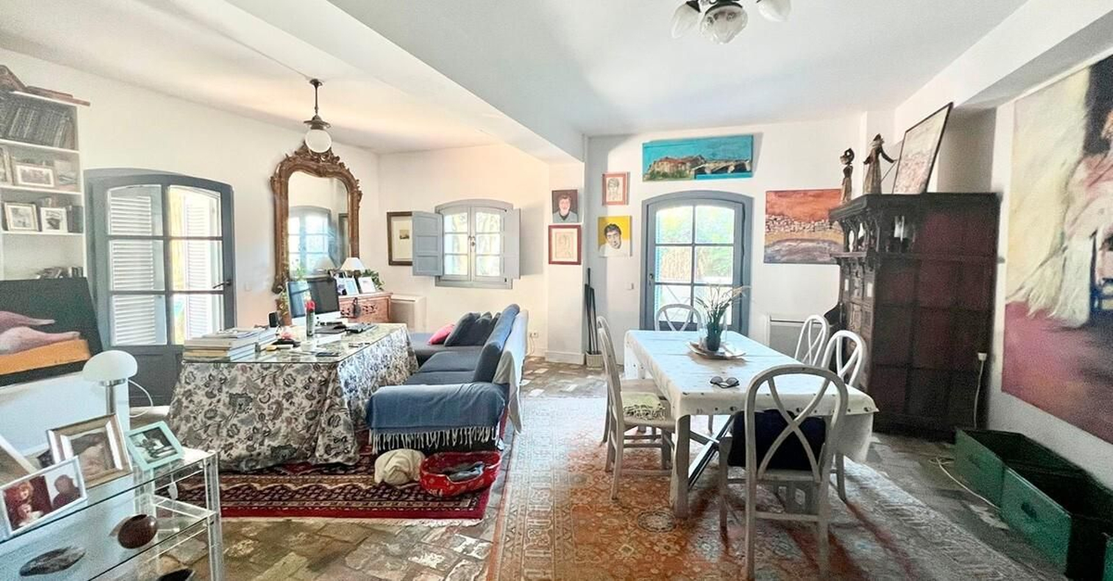 Interior de la vivienda.