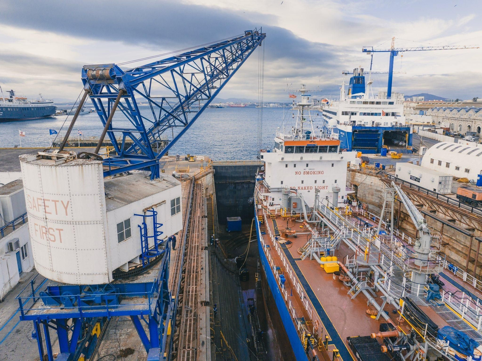 Instalaciones de Gibdock.