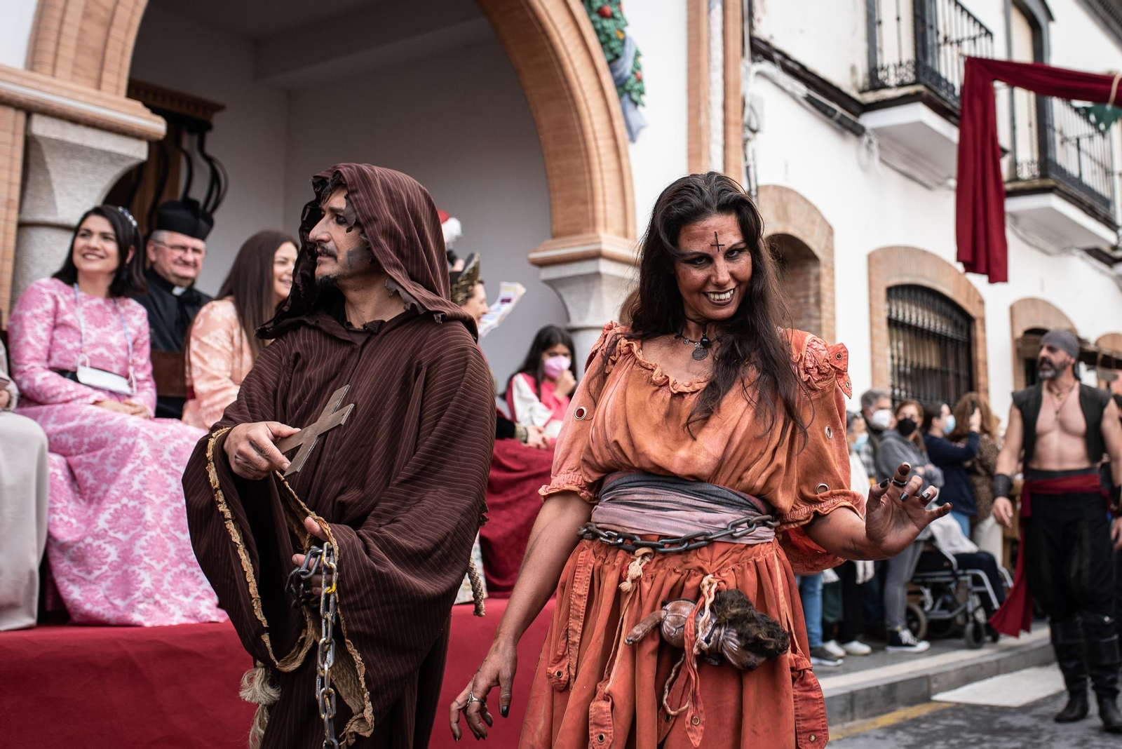 Imágenes del desfile de la Feria del Descubrimiento de Palos de la Frontera