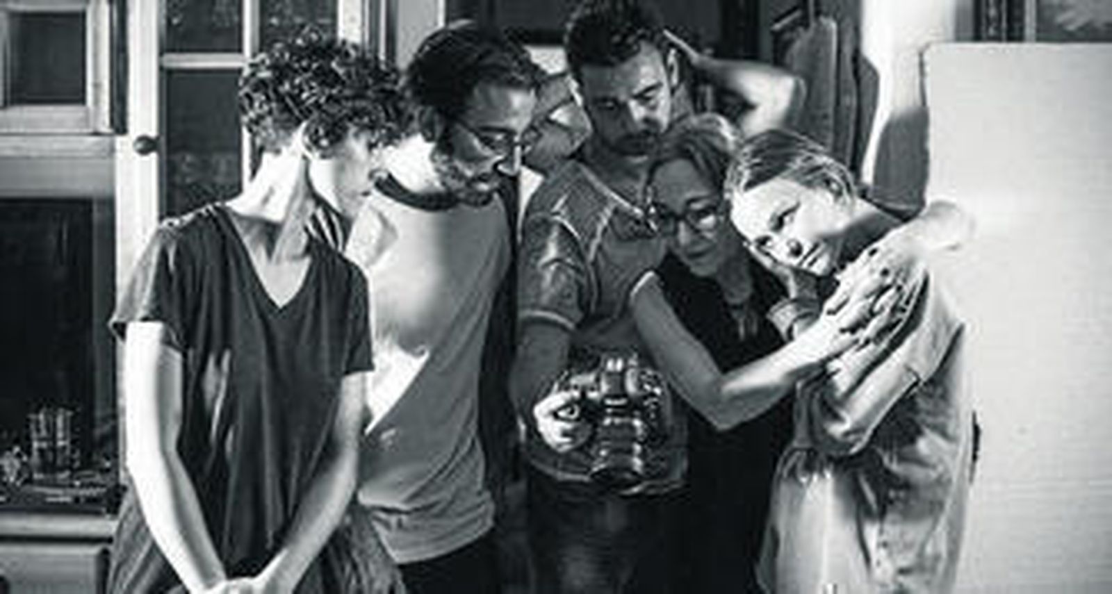 Making of durante el rodaje de la última secuencia del cortometraje.