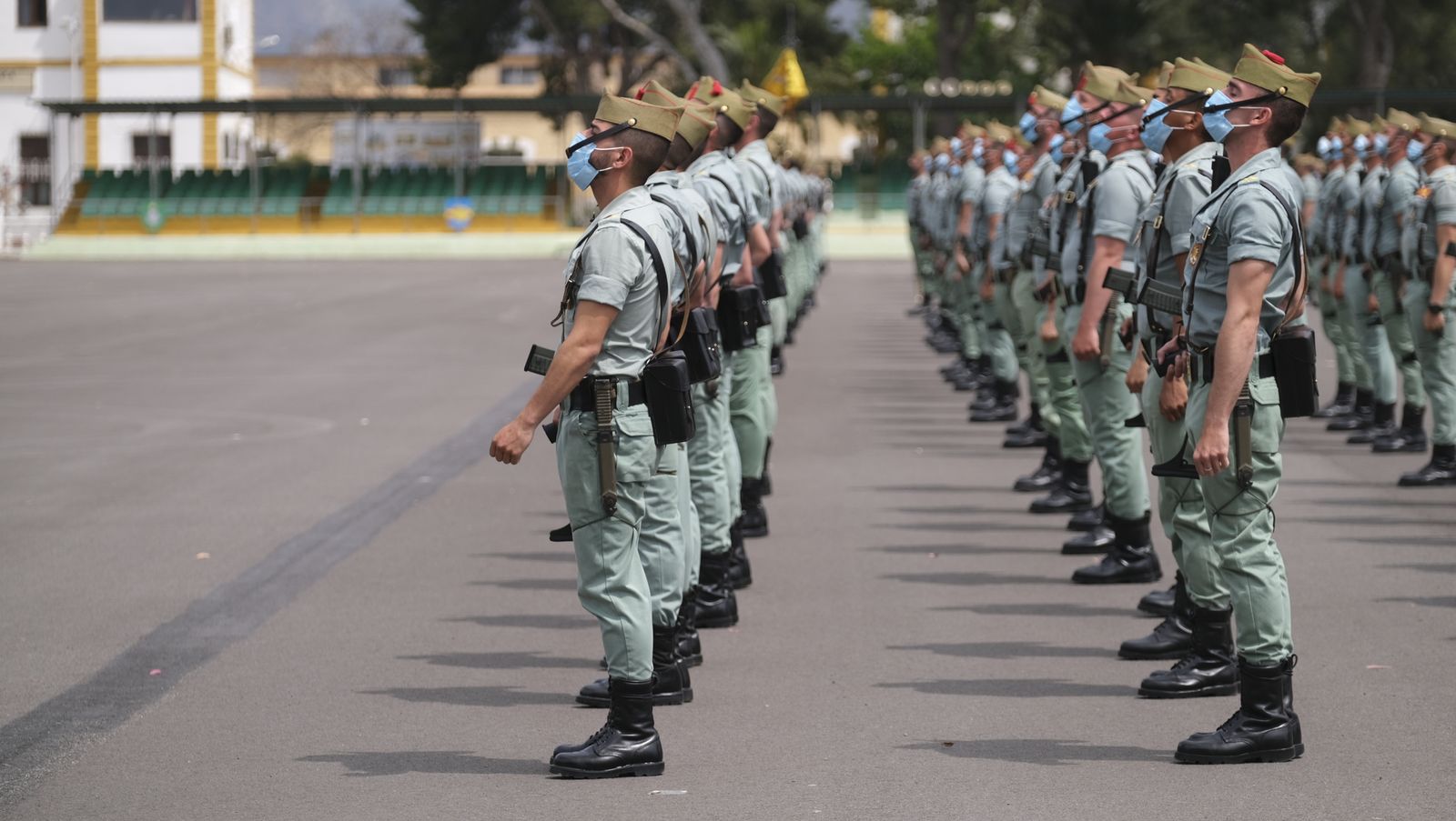 Fotogalería toma de posesión del General Melchor Marín Elvira. La Legión. Almería
