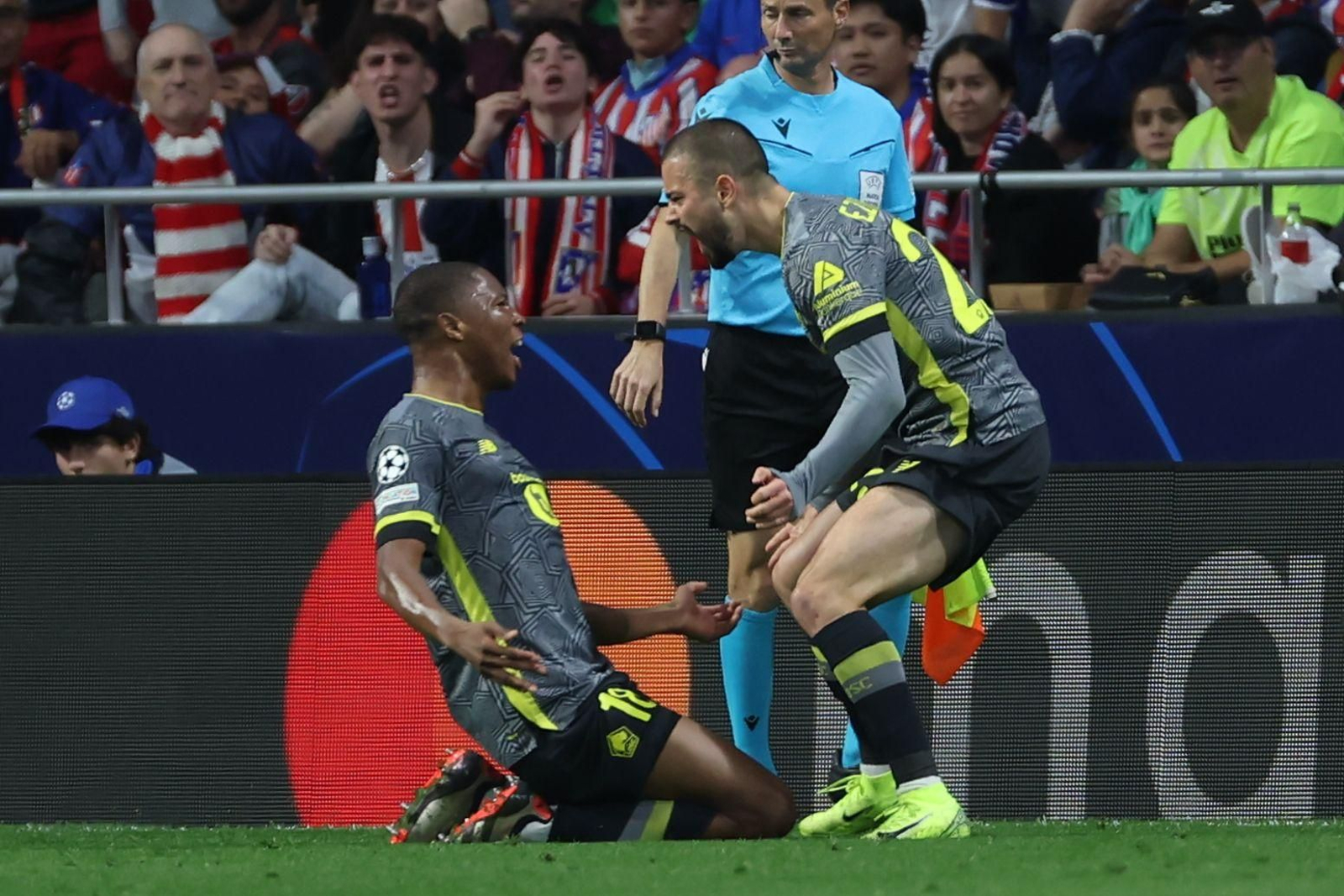 Las mejores imágenes del Atlético de Madrid en su duelo contra el Lille