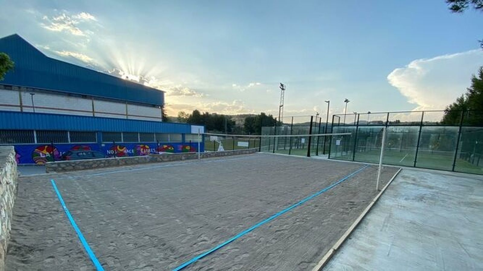 Pista de voley playa de Serón