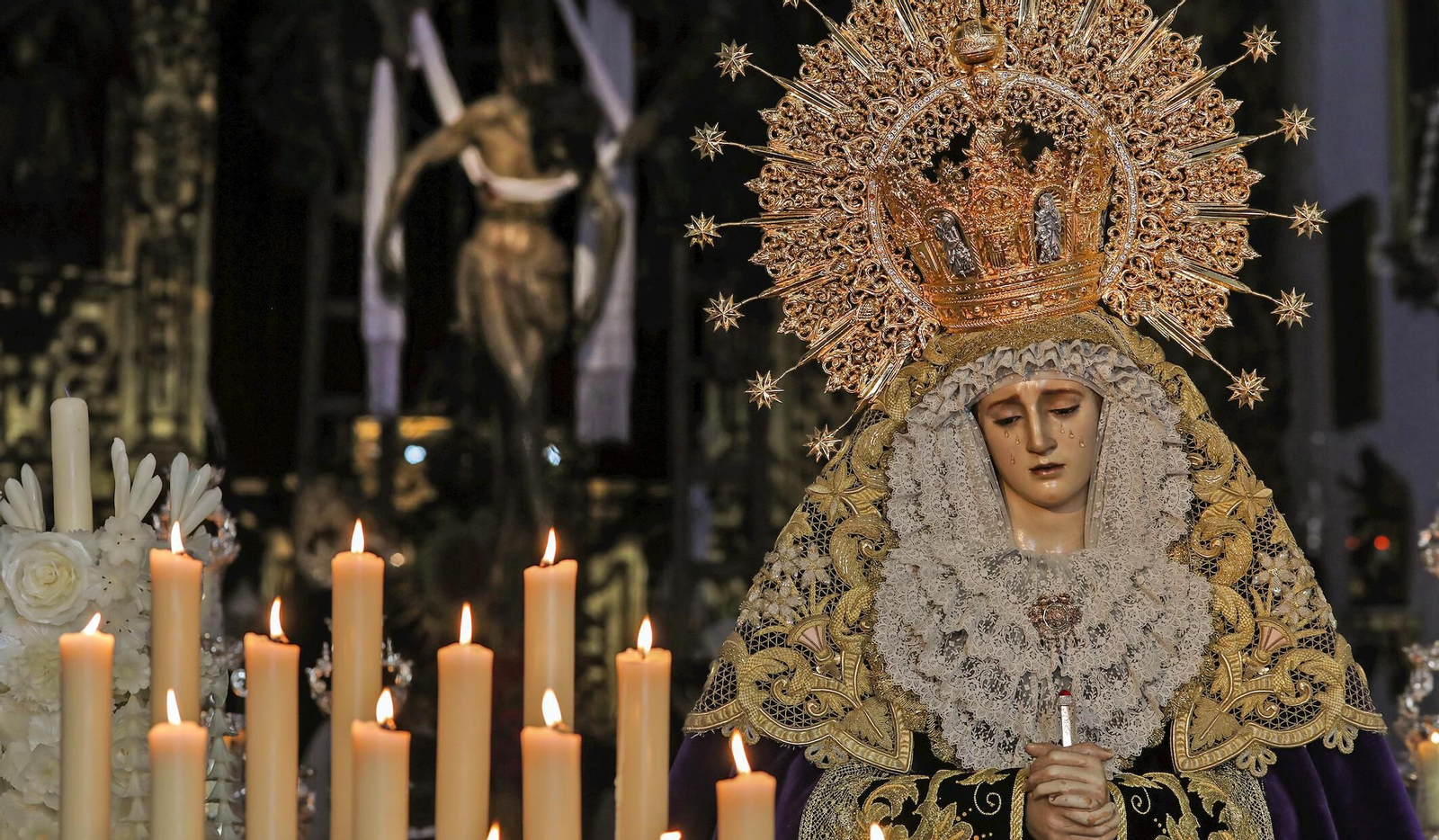 La Virgen de la Soledad. La Virgen de la Soledad.
