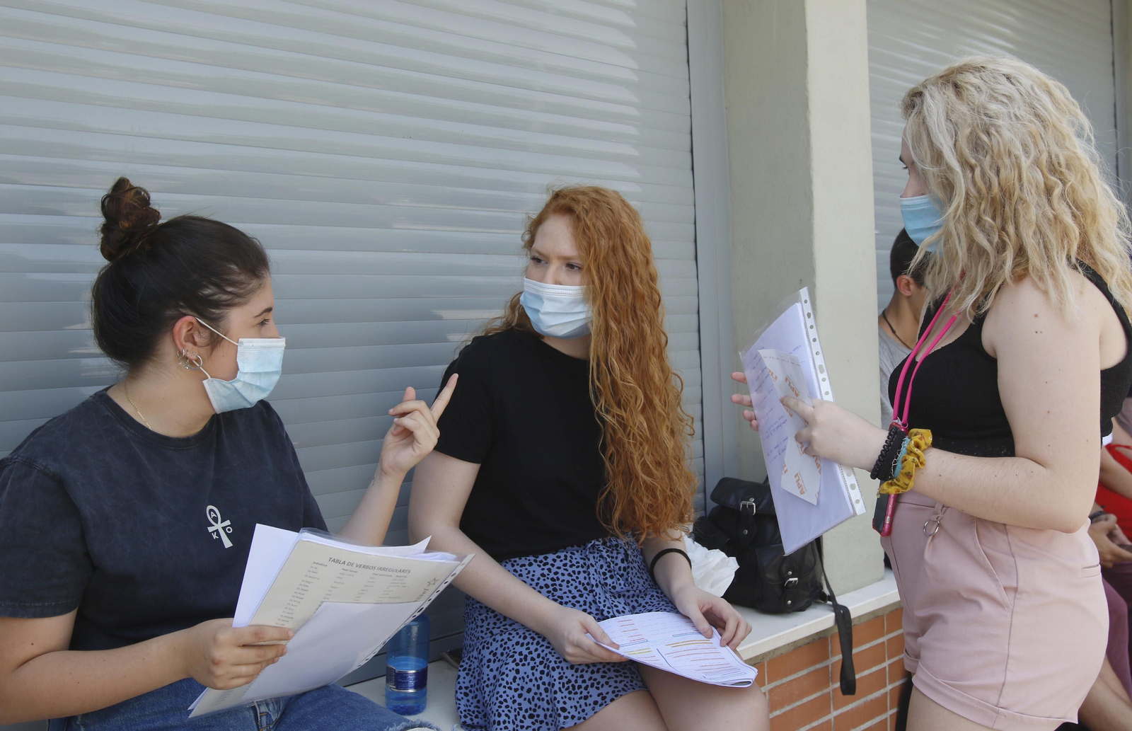 Las fotografías del inicio de la Selectividad del coronavirus en Córdoba Las fotografías del inicio de la Selectividad del coronavirus en Córdoba