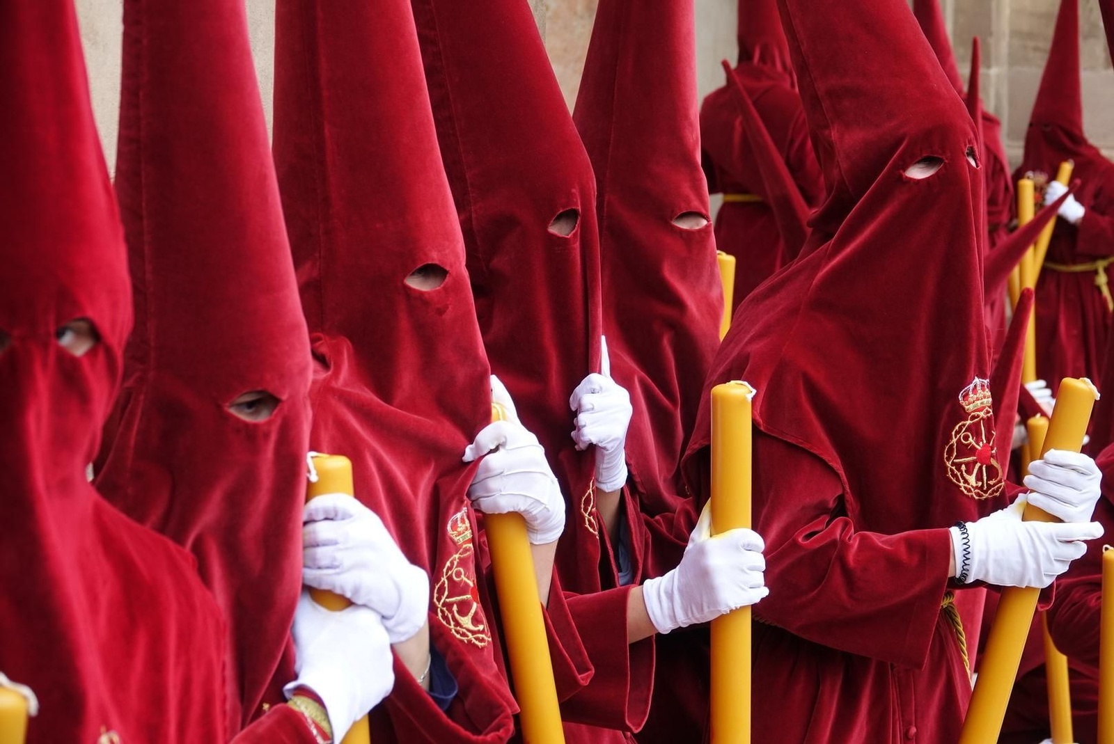Las fotos de Estudiantes, en el Lunes Santo de Málaga