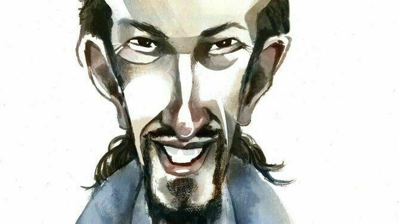 Caricatura de Pablo Iglesias