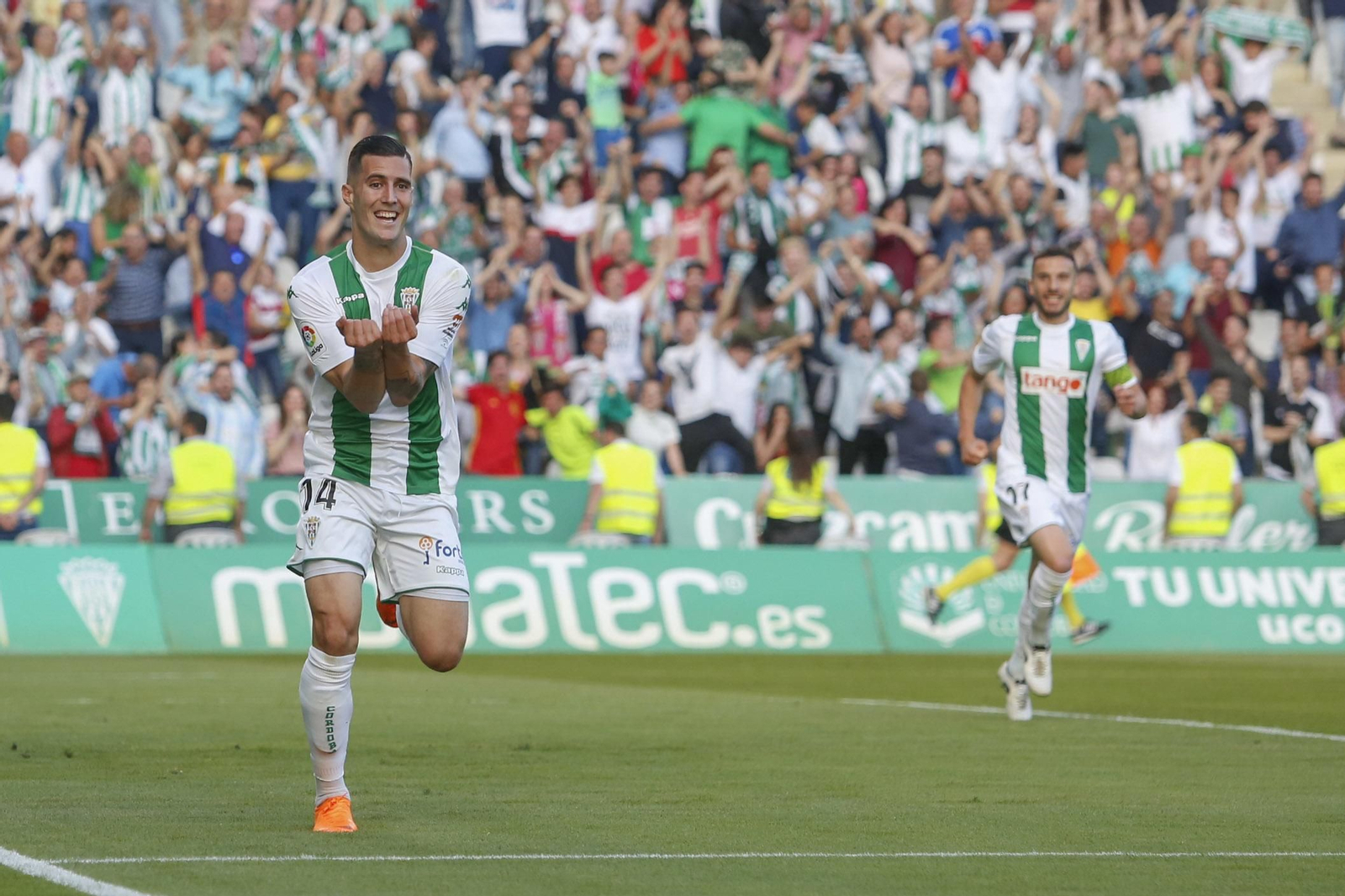 El Córdoba CF-Sporting de Gijón, en imágenes