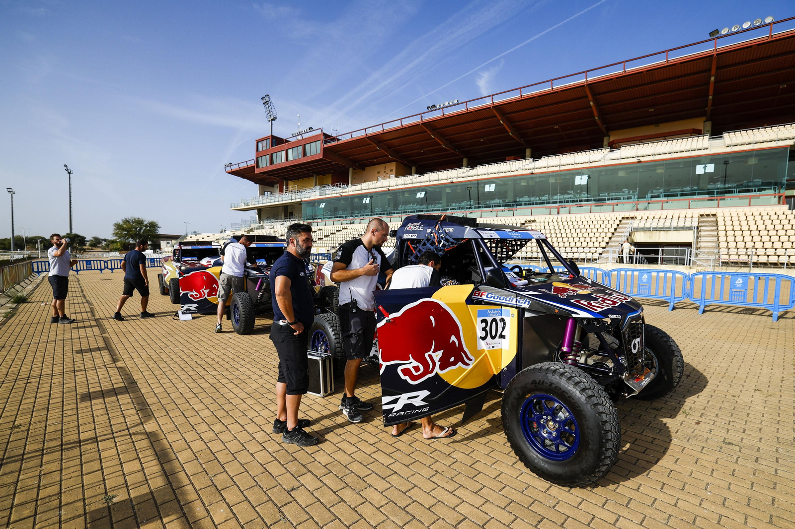 Las imágenes del 'Dakar' de Dos Hermanas