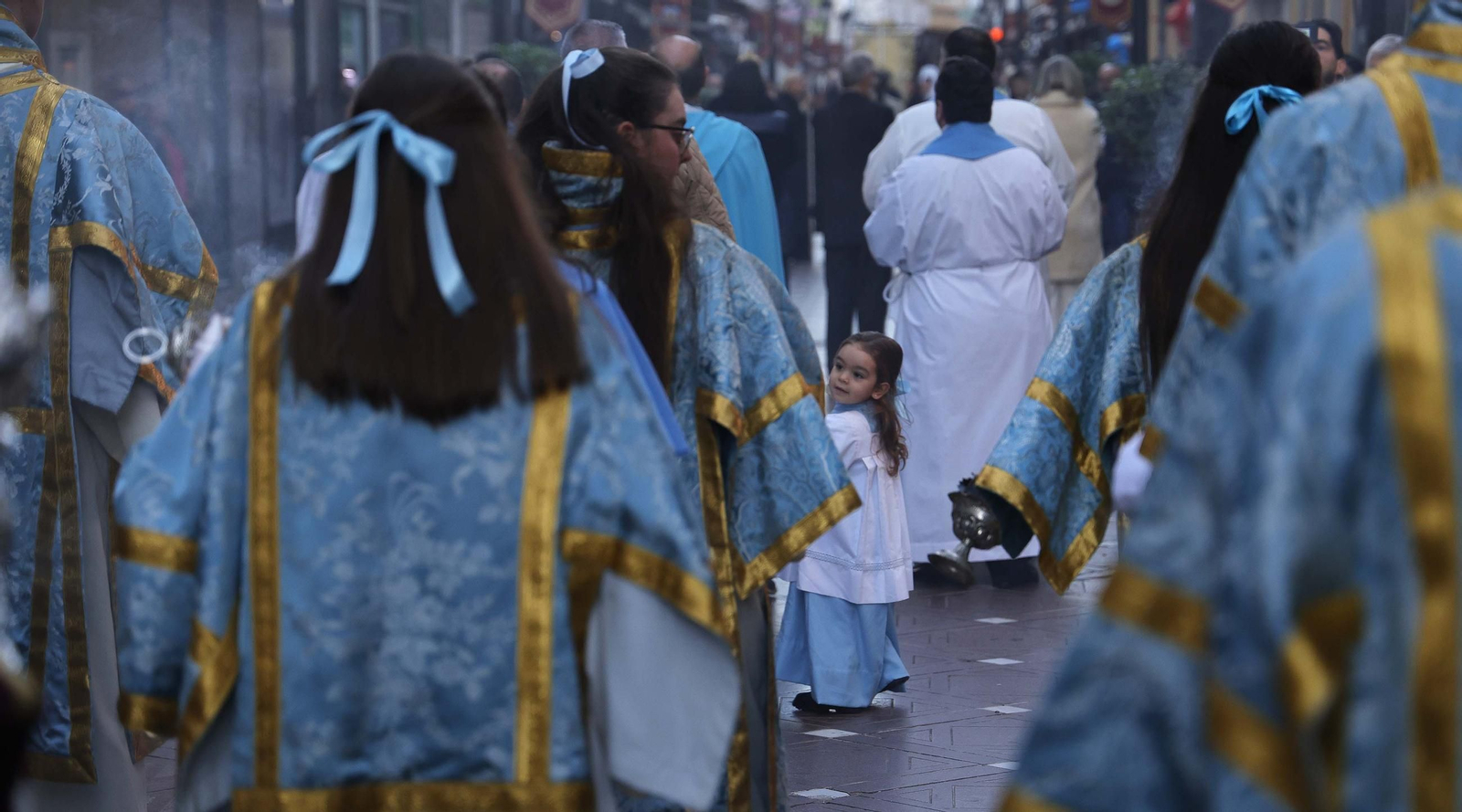 Las fotografías de la procesión de la Inmaculada Concepción en La Línea Las fotografías de la procesión de la Inmaculada Concepción en La Línea