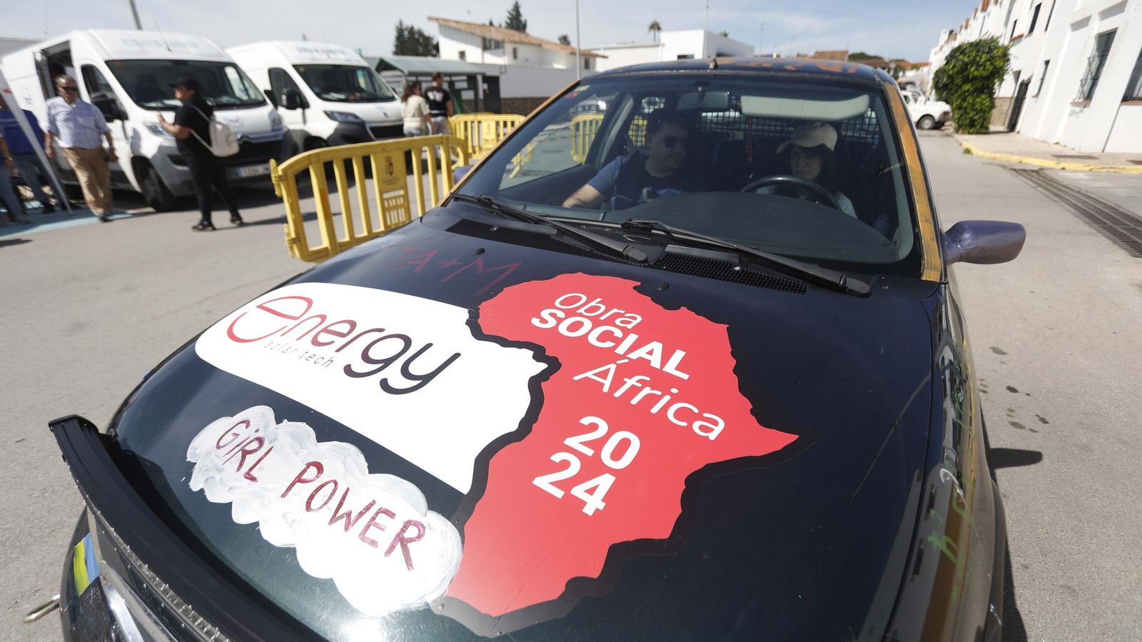 Las fotos de Chatarras Raid,  concentrados en Castellar, para llevar alimentos a Marruecos