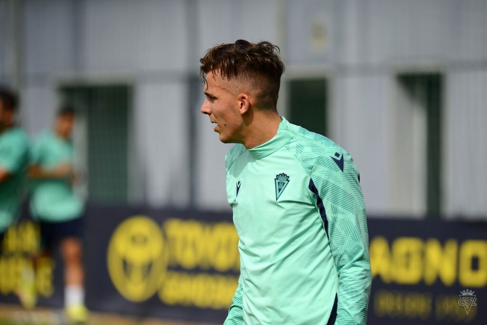 Iván Alejo en un entrenamiento.