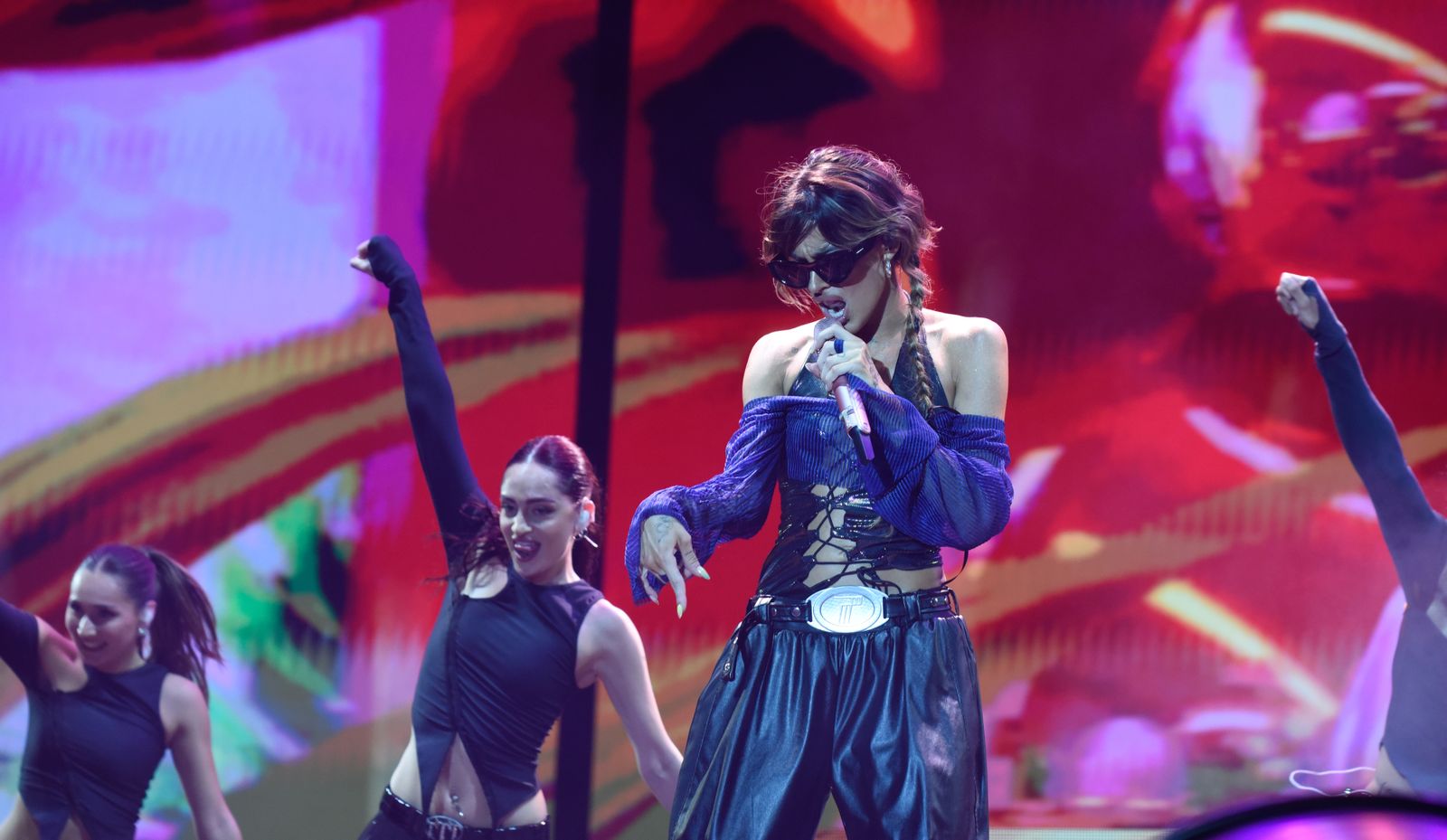 Las imágenes del concierto de la cantante argentina Tini en el Cabaret Festival