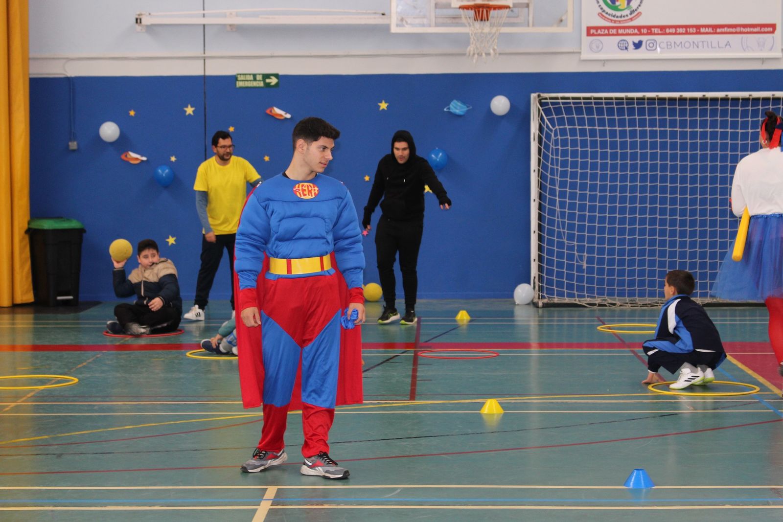 Un momento de la Gymkana Capaces de Montilla.