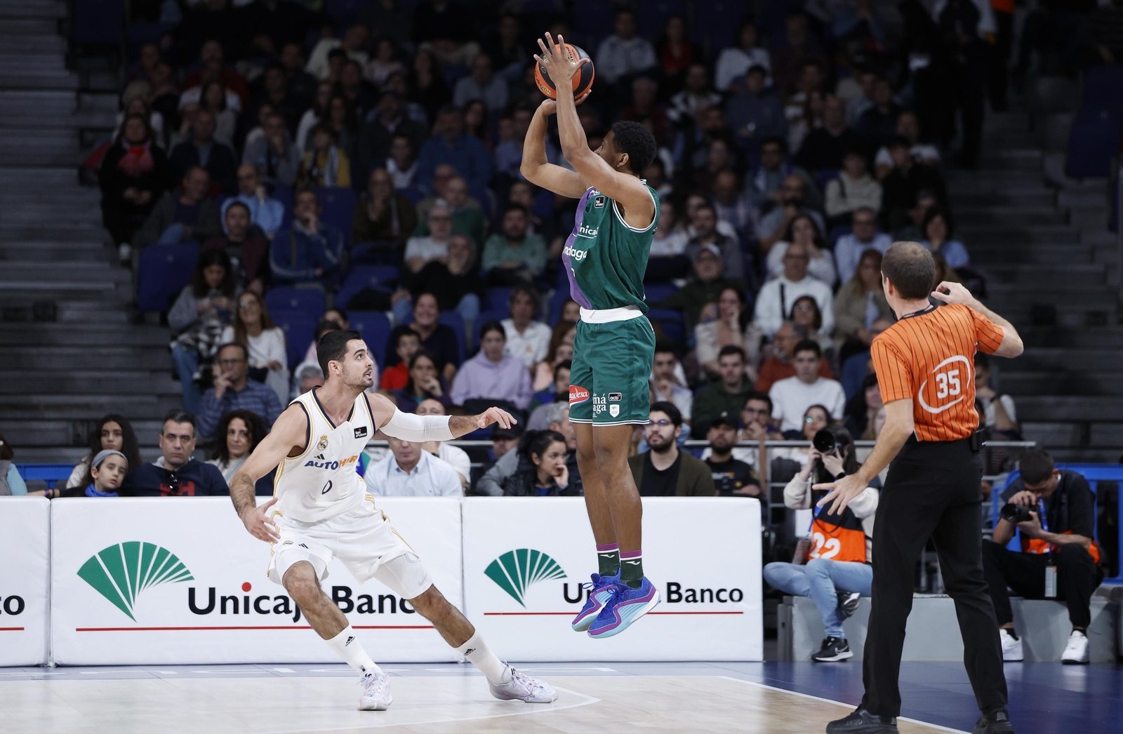 El Real Madrid-Unicaja, en fotos