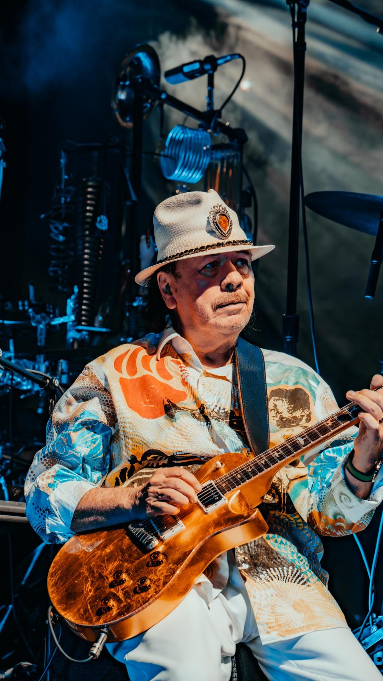 Las imágenes del concierto de Carlos Santana en Tío Pepe Festival en Jerez