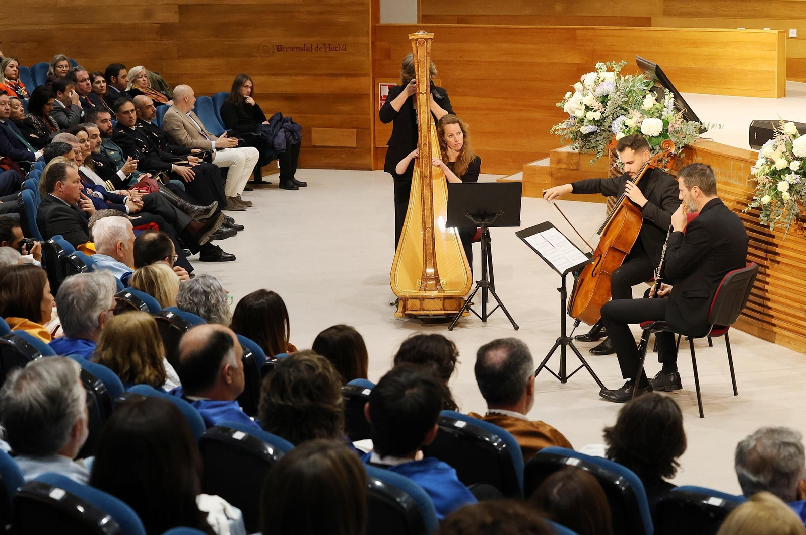 Imágenes del acto de conmemoración del Día de la Universidad de Huelva