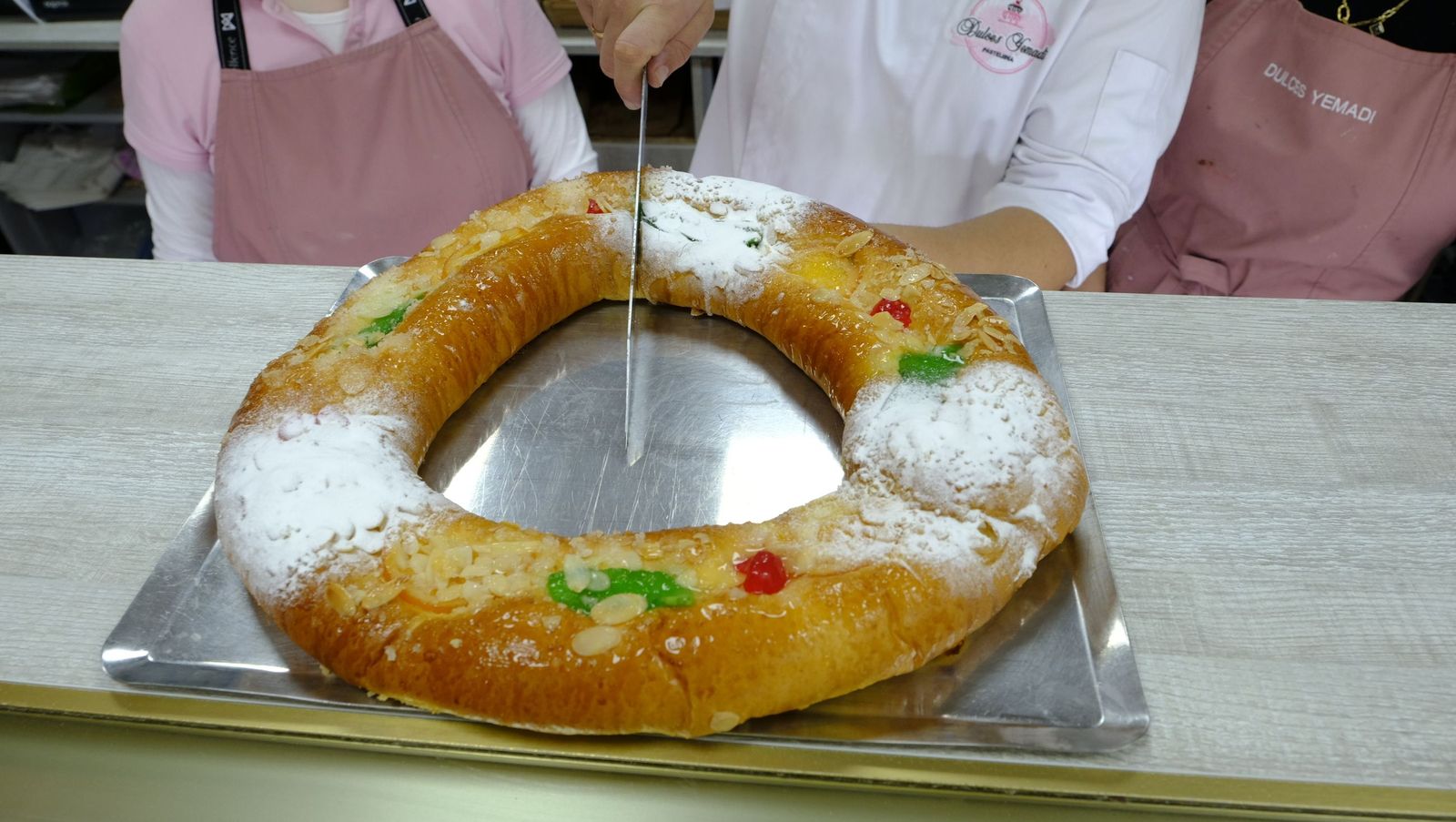 Tu roscón de reyes en Yemadi, tradición y calidad, en imágenes